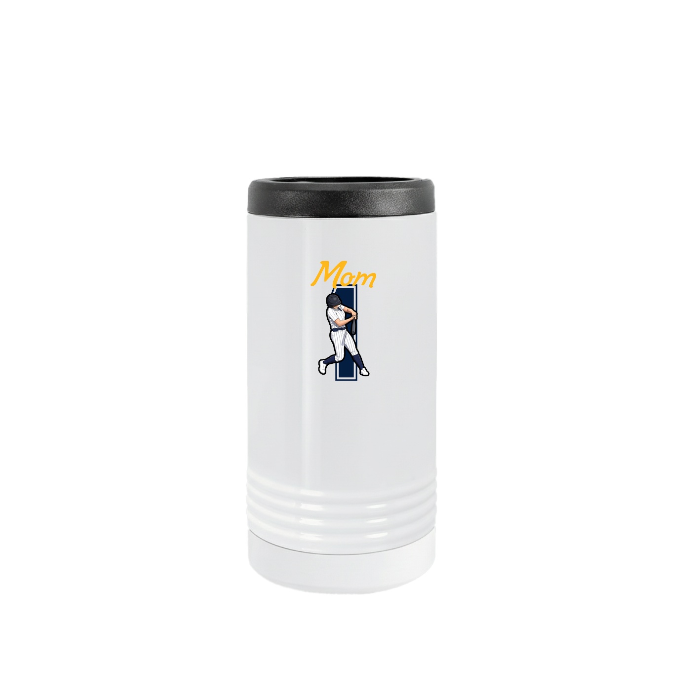 Slim Beverage Holder — Mothers Day Shirsey in White