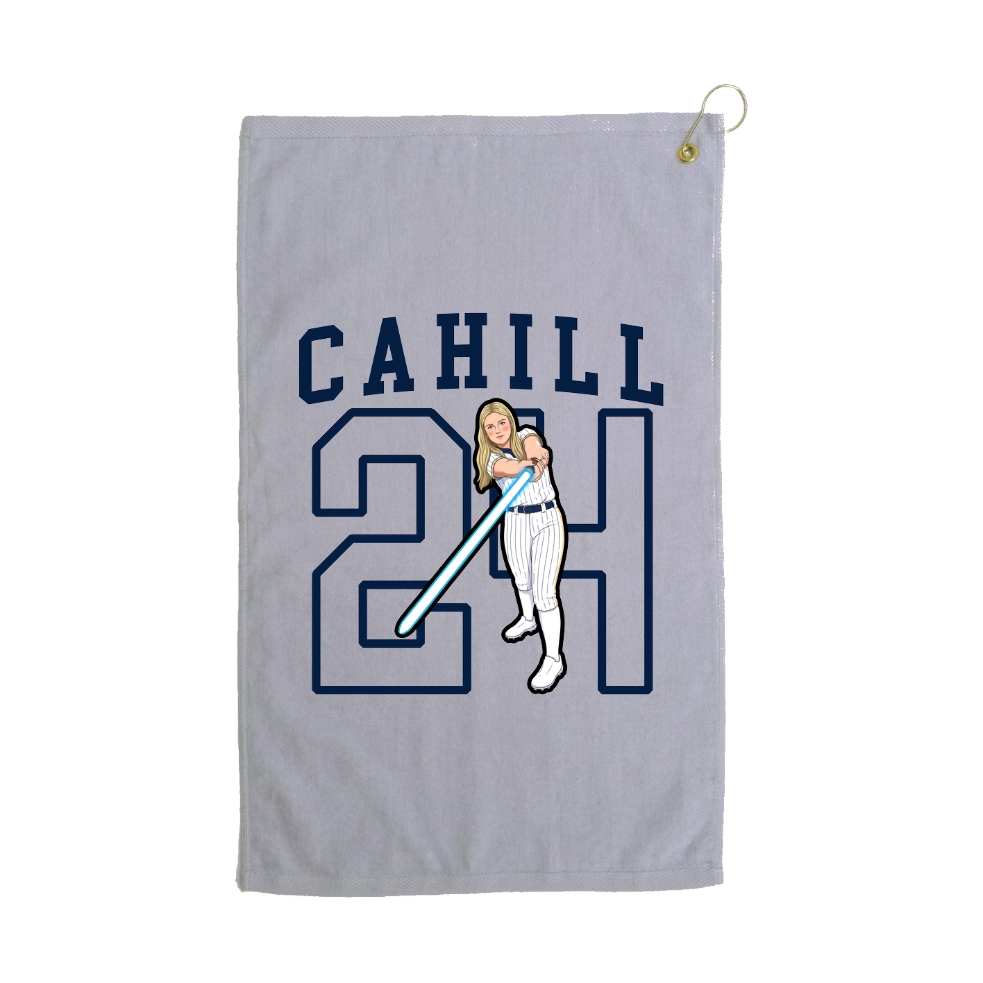 Terry Velour Golf Towel