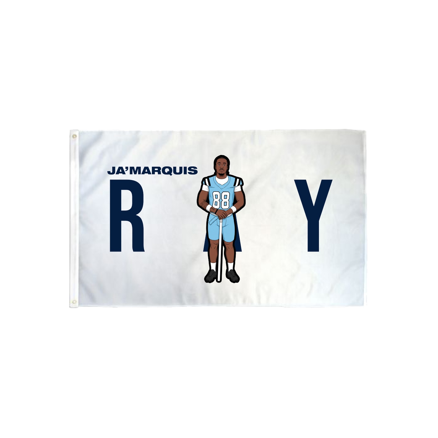 3x5 Flag — Player Name in Classic