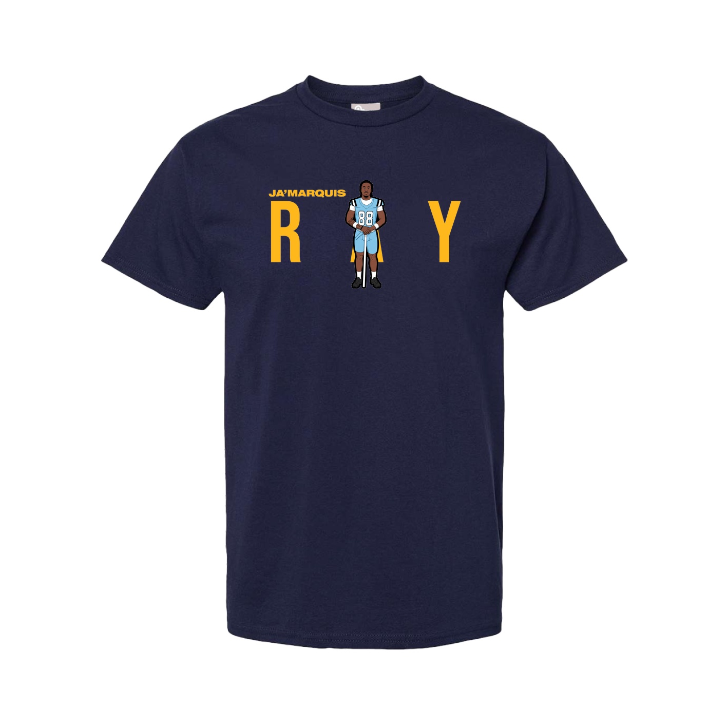 Tee — Player Name in Navy