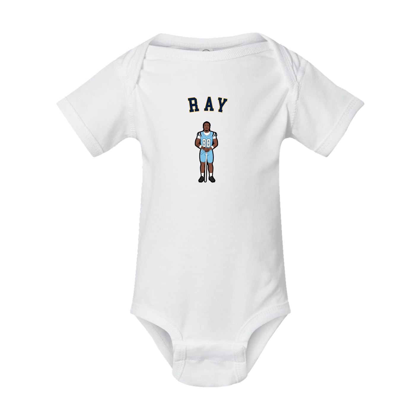 Baby Onesie — Shirsey Arch in White