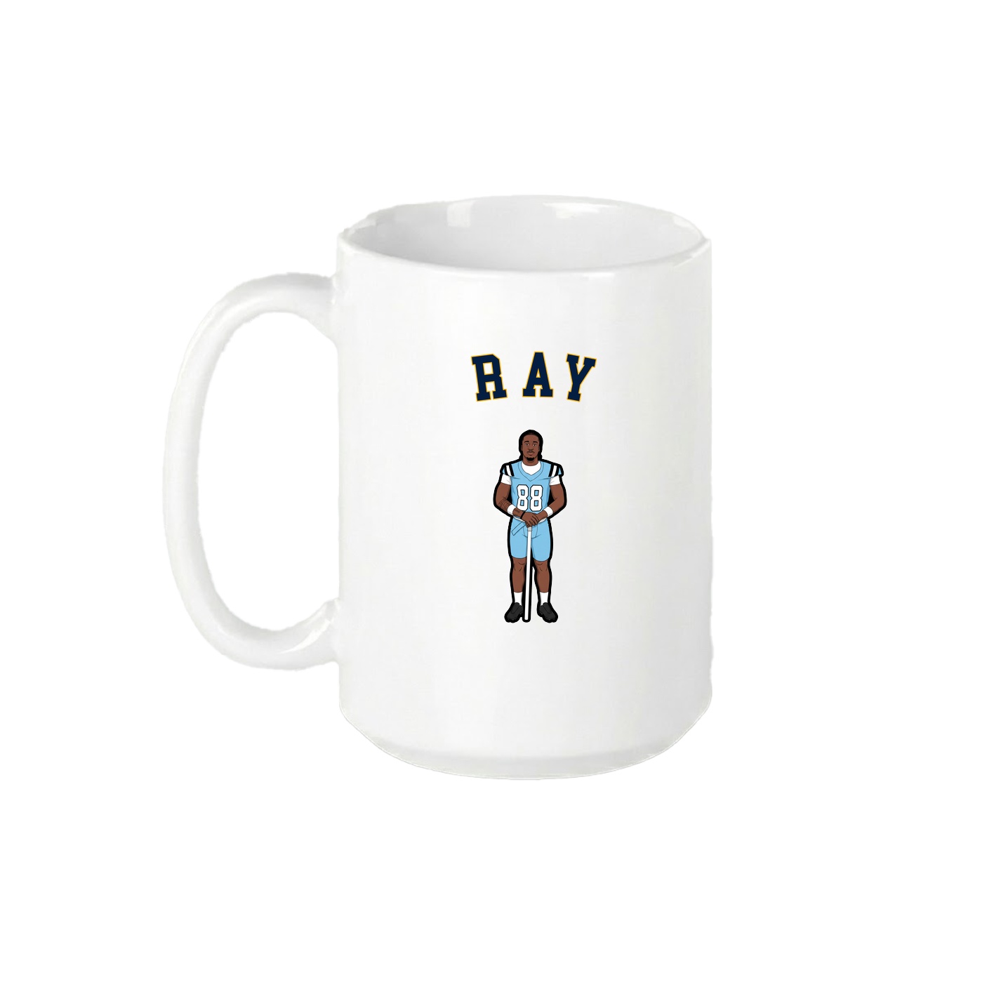 15oz Coffee Mug — Shirsey Arch in White