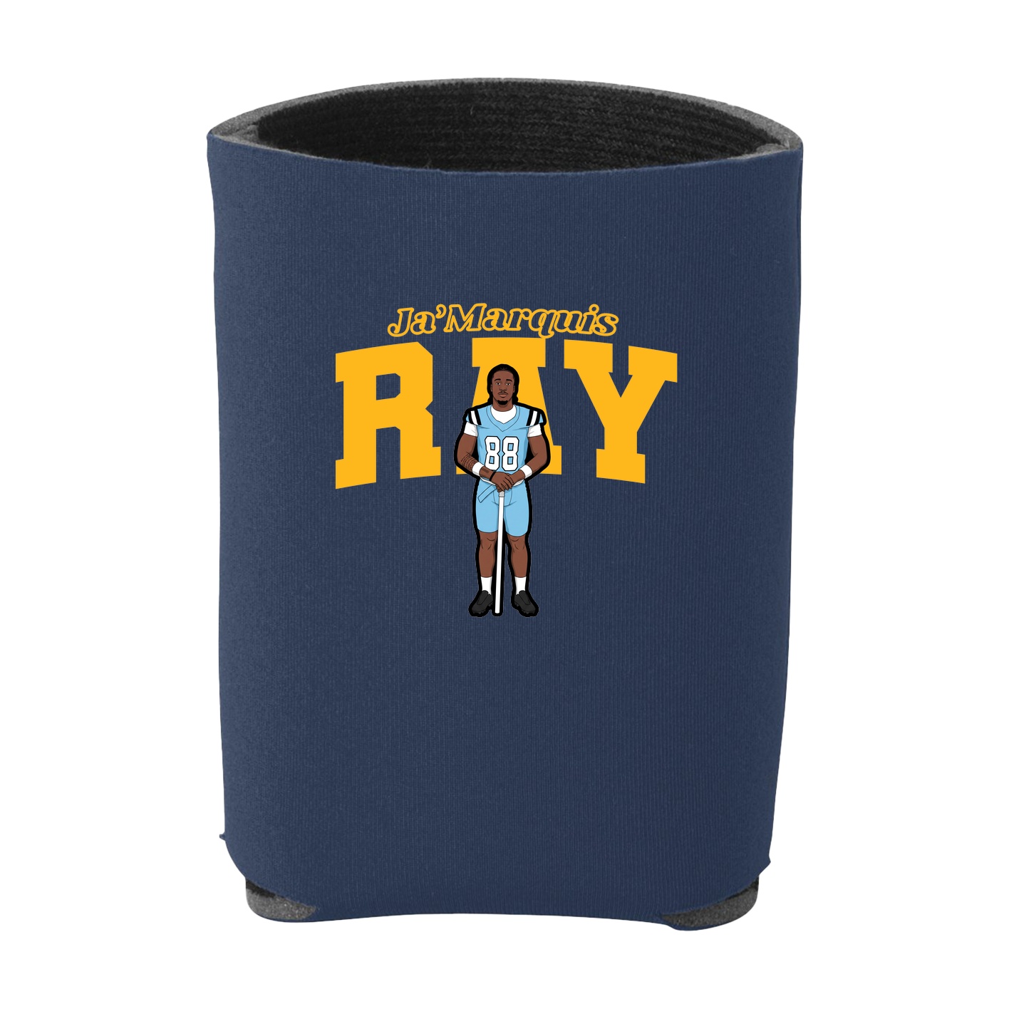 Can Holder — Name Arch in Navy