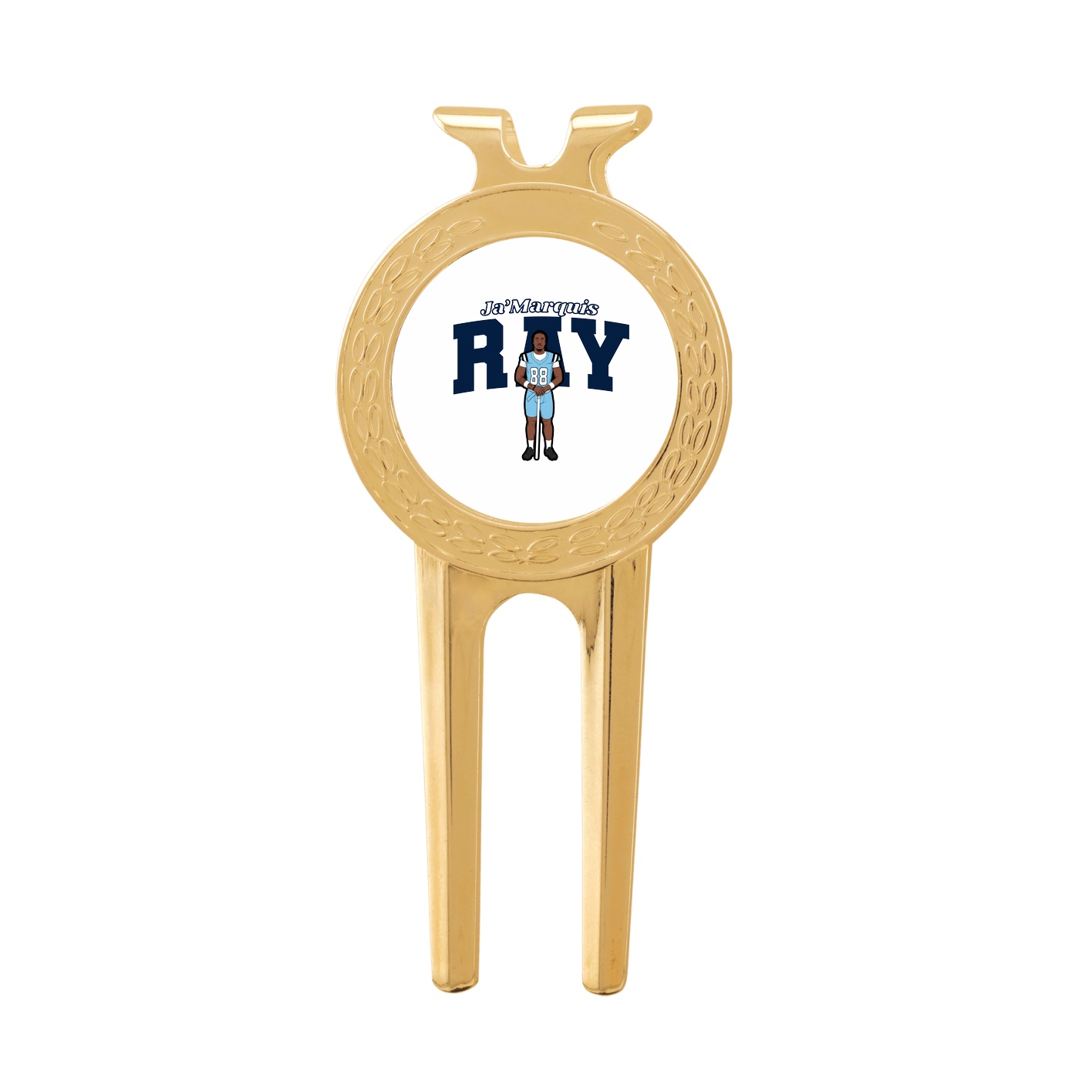 Divot Tool with Ball Marker — Name Arch in Classic