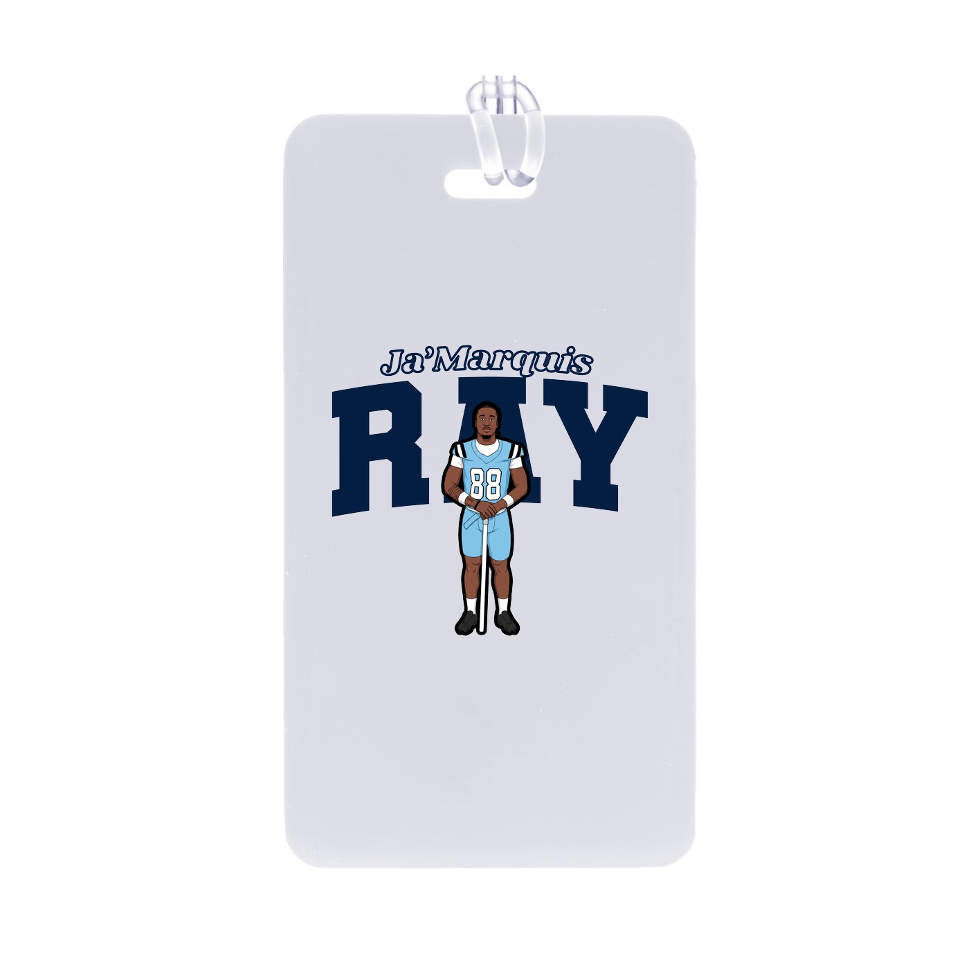 Bag Tag — Name Arch in Classic