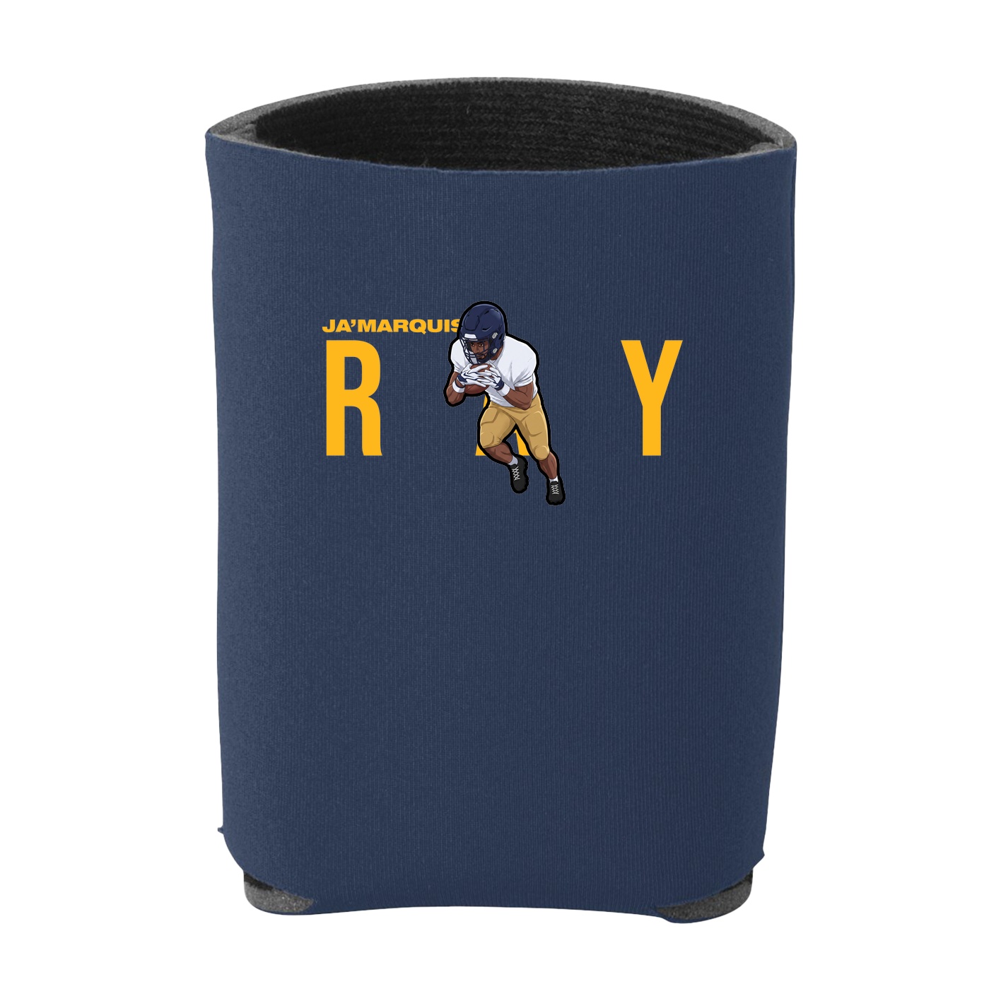 Can Holder — Player Name in Navy