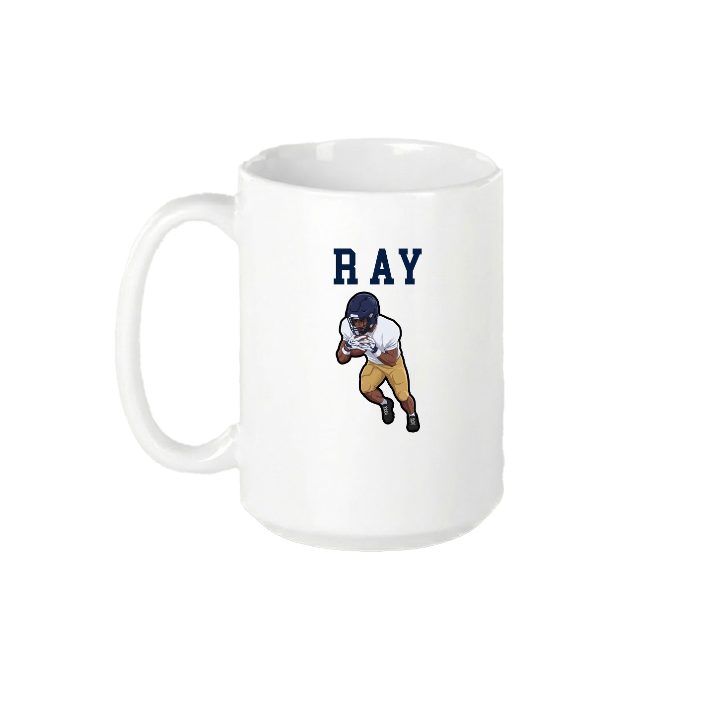 15oz Coffee Mug — Shirsey in White