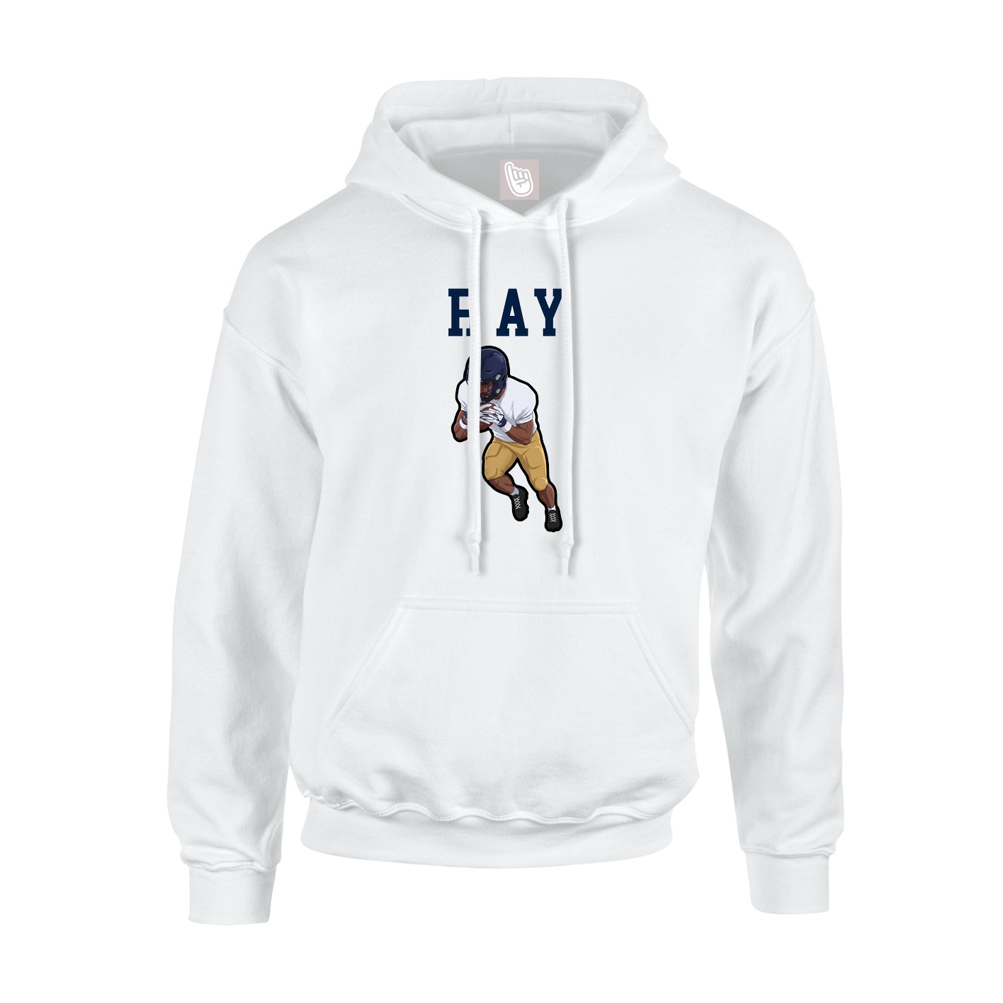Youth Hoodie — Shirsey in White