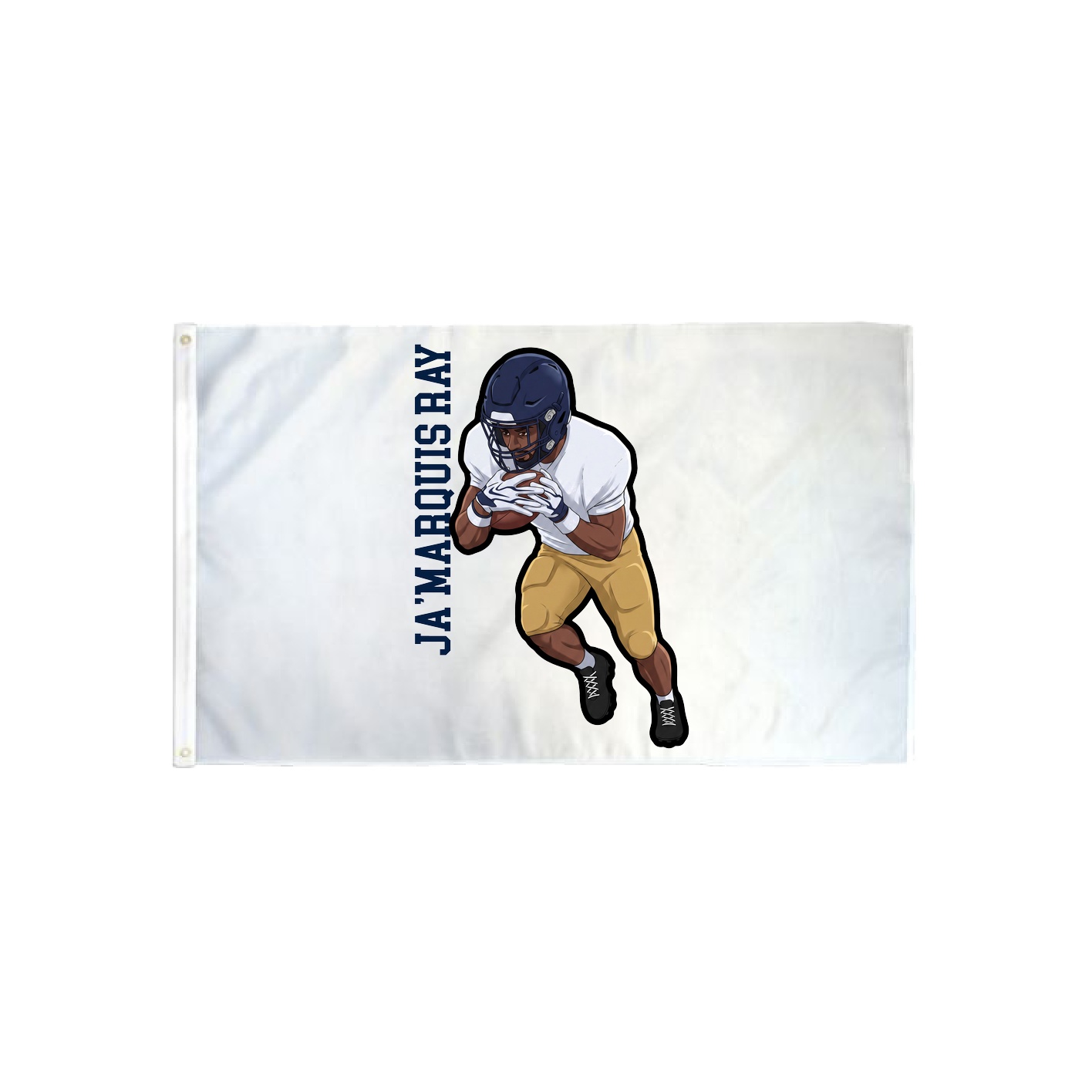 3x5 Flag — Name Vertical in Classic