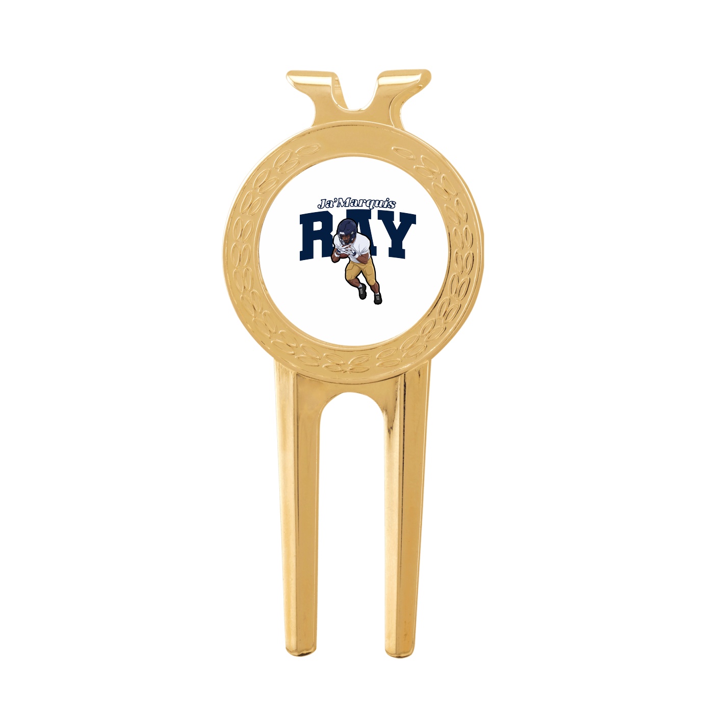 Divot Tool with Ball Marker — Name Arch in Classic