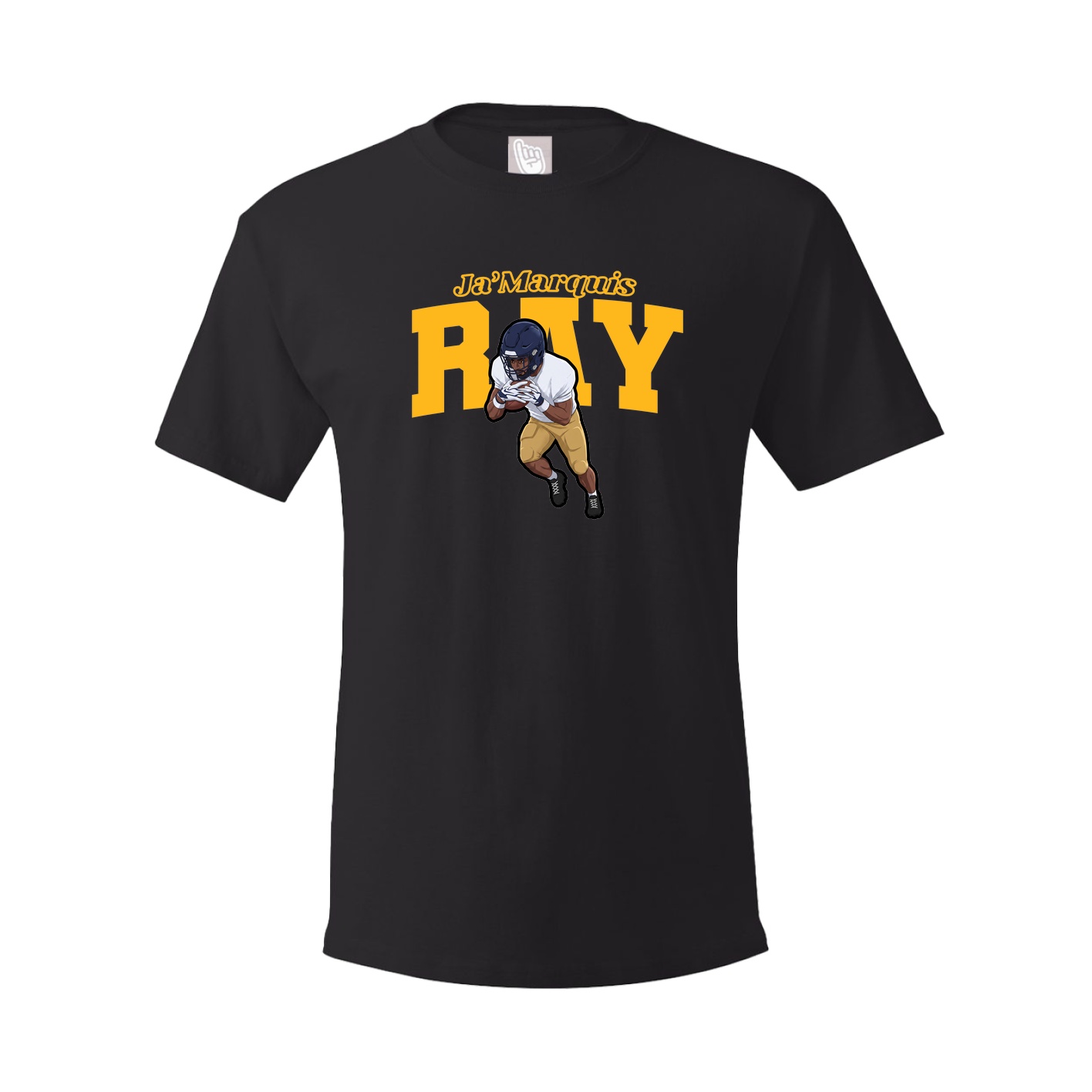 Youth Tee — Name Arch in Black