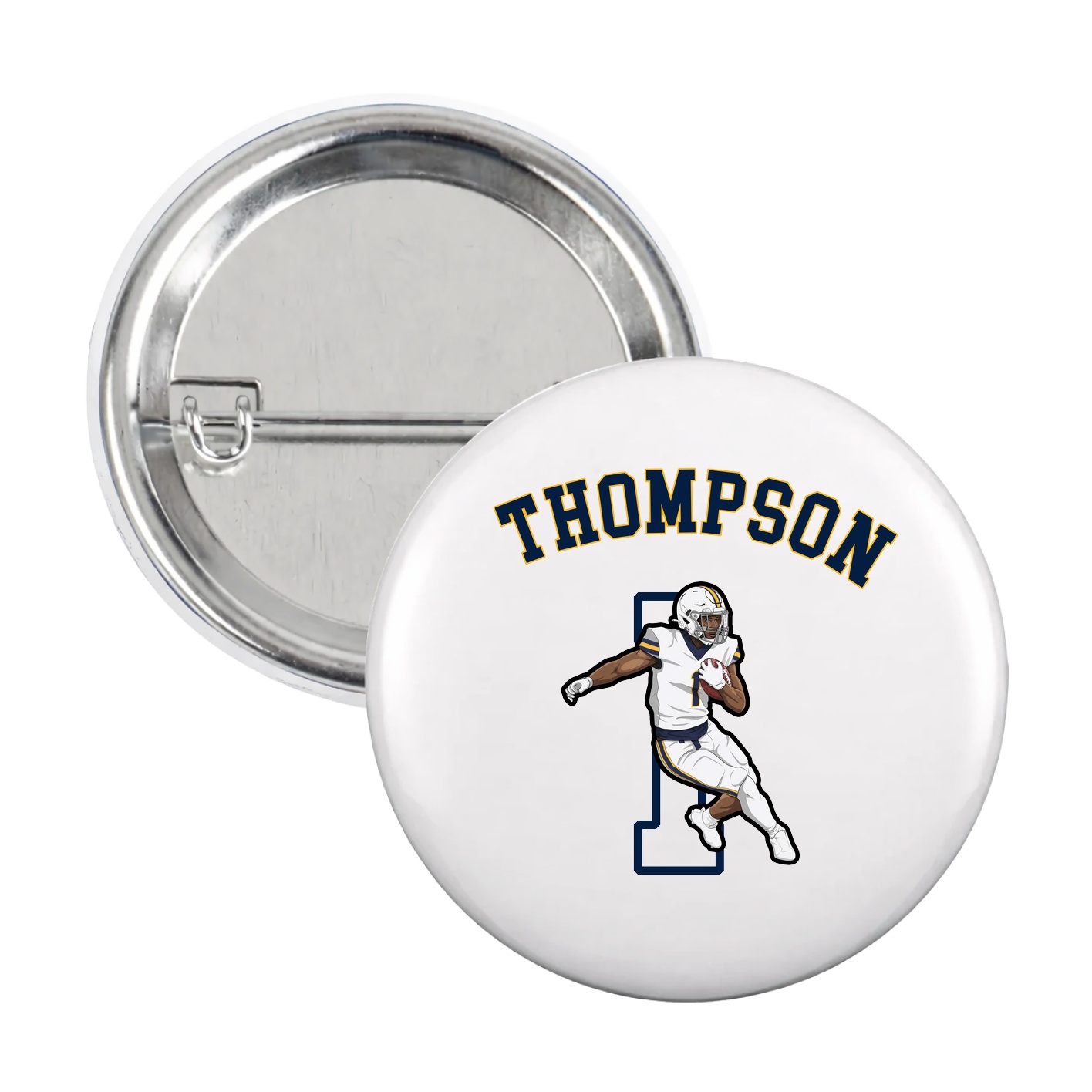 Game Day Button — Shirsey Arch in White