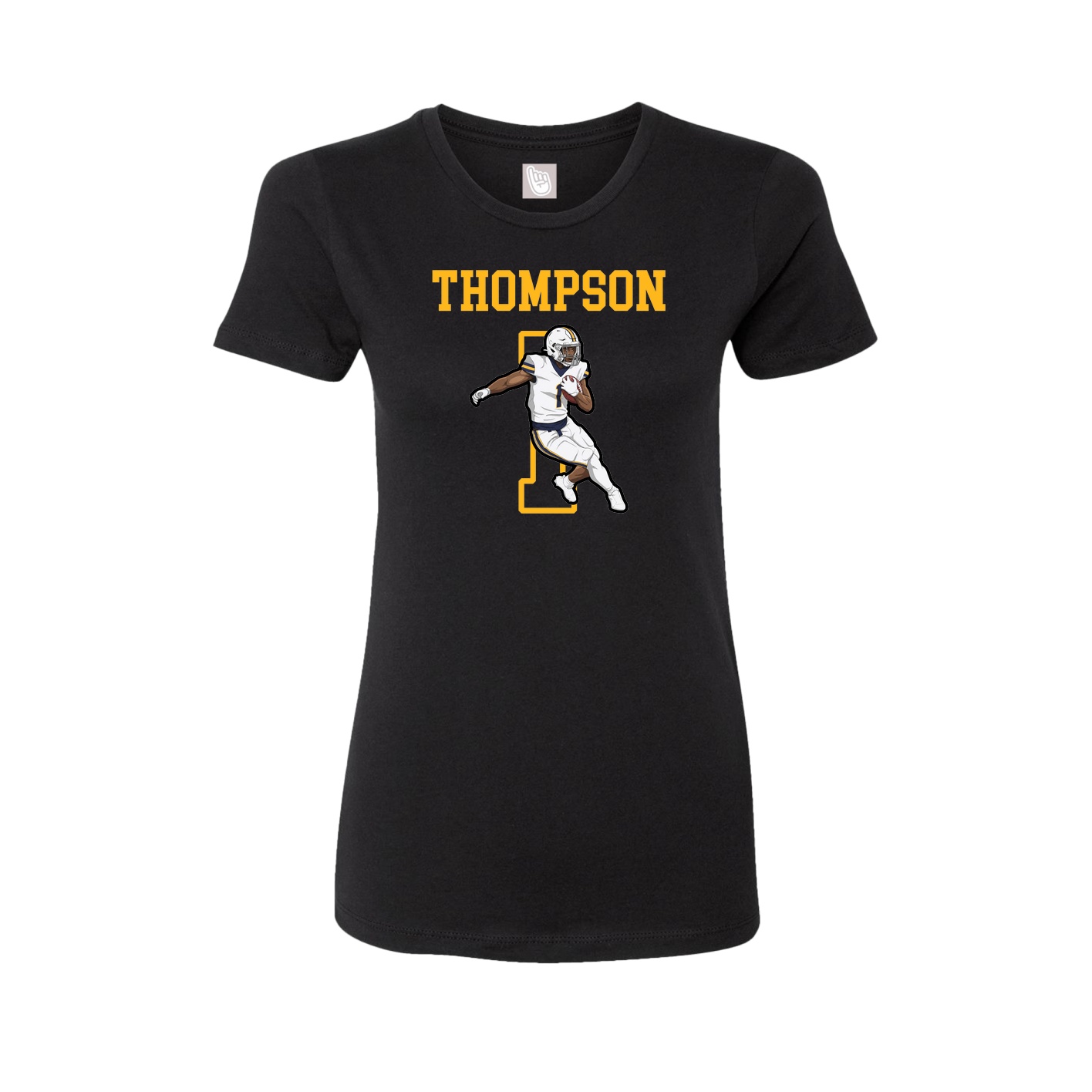 Fitted Women's Tee — Shirsey in Black