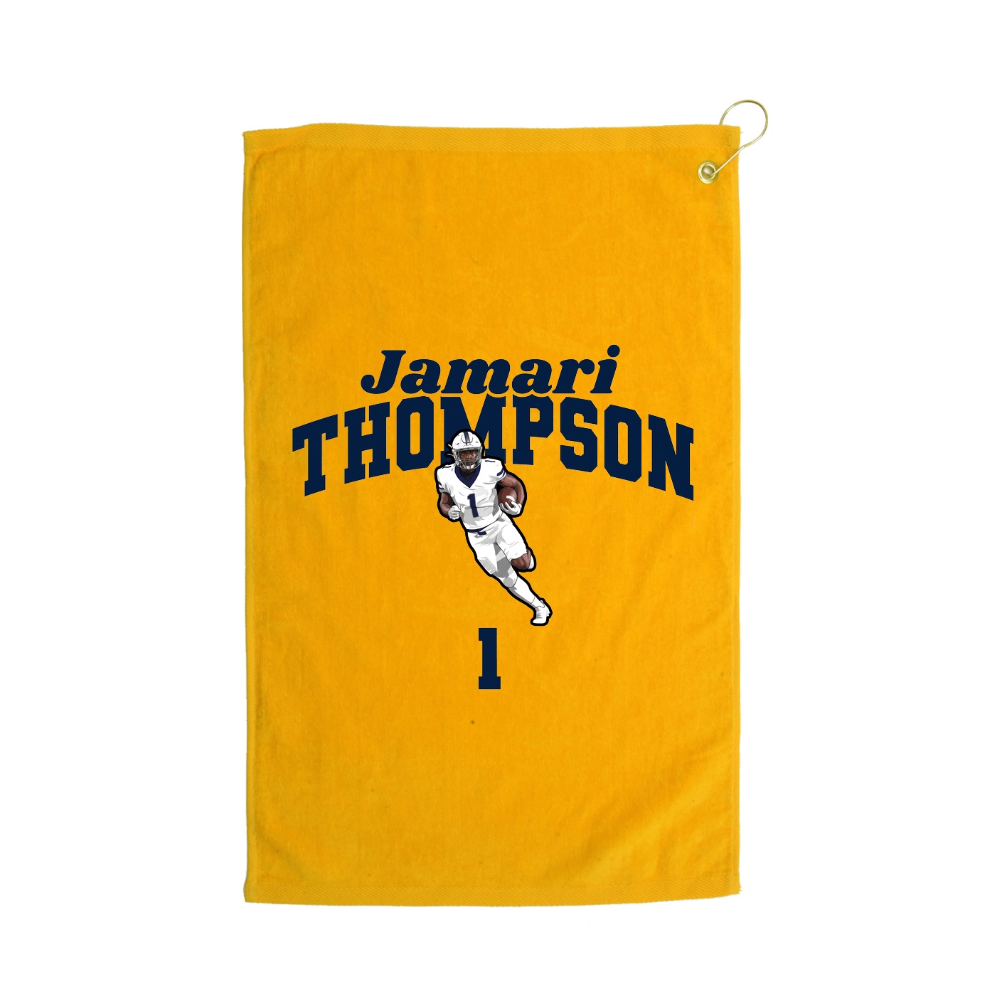 Golf Towel — Signature Arch in Gold