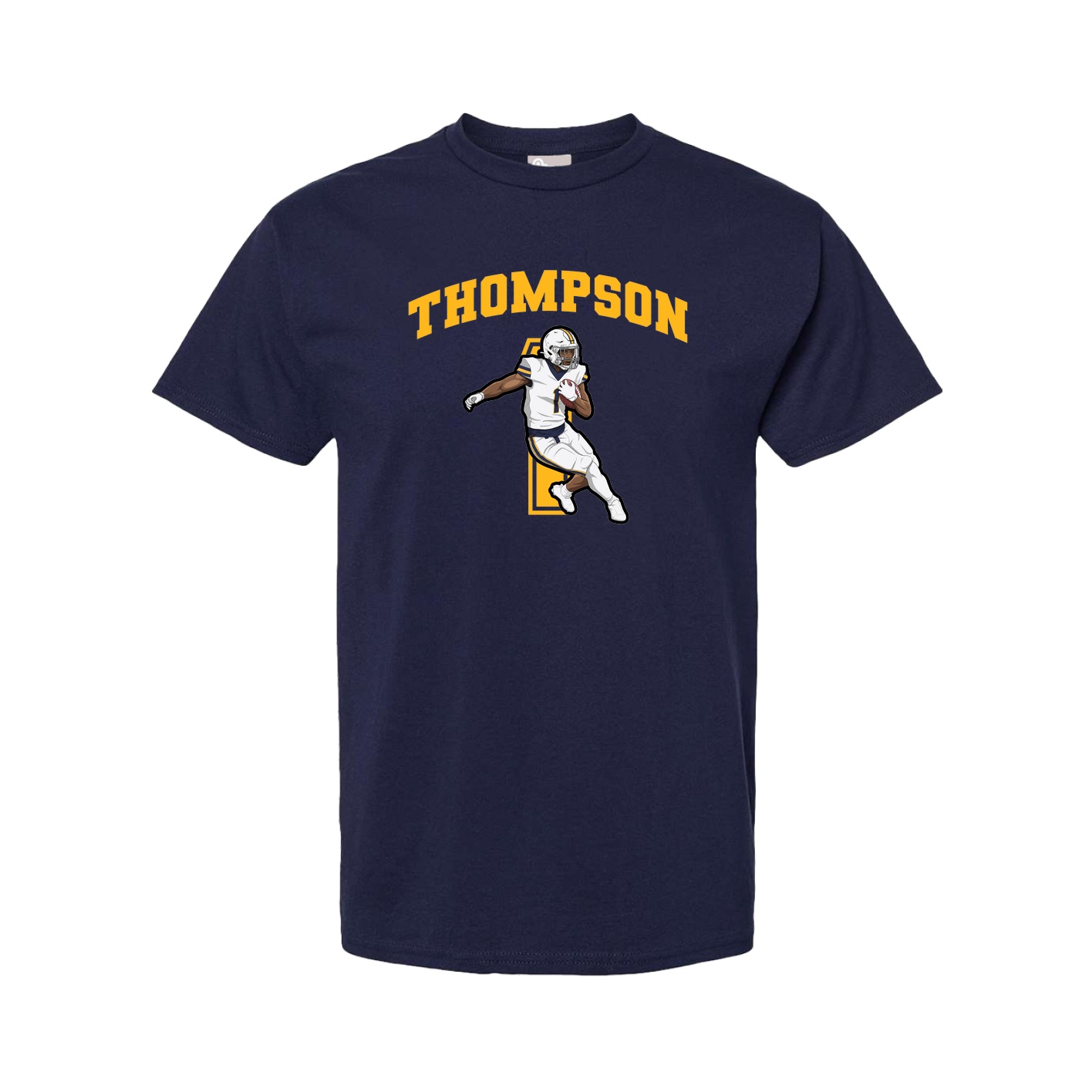 Tee — Number in Navy