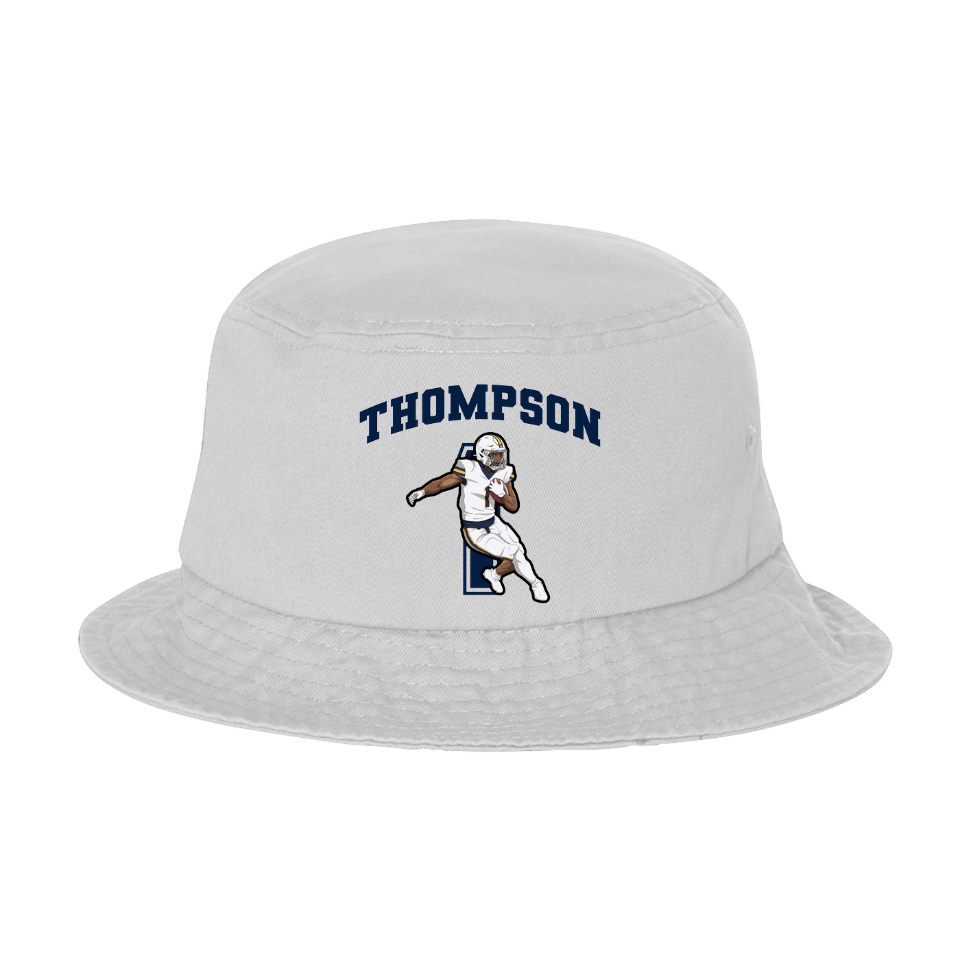 Bucket Cap — Number in White