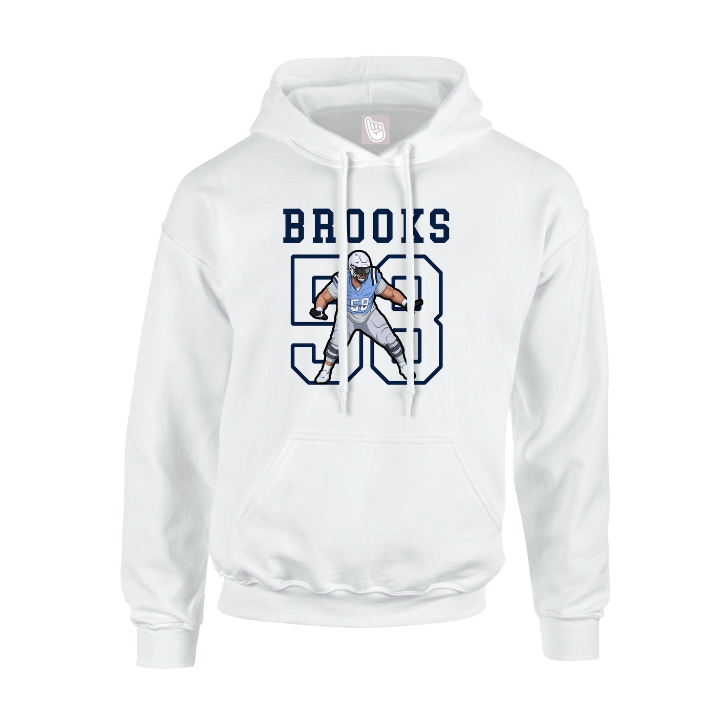 Youth Hoodie — Shirsey in White