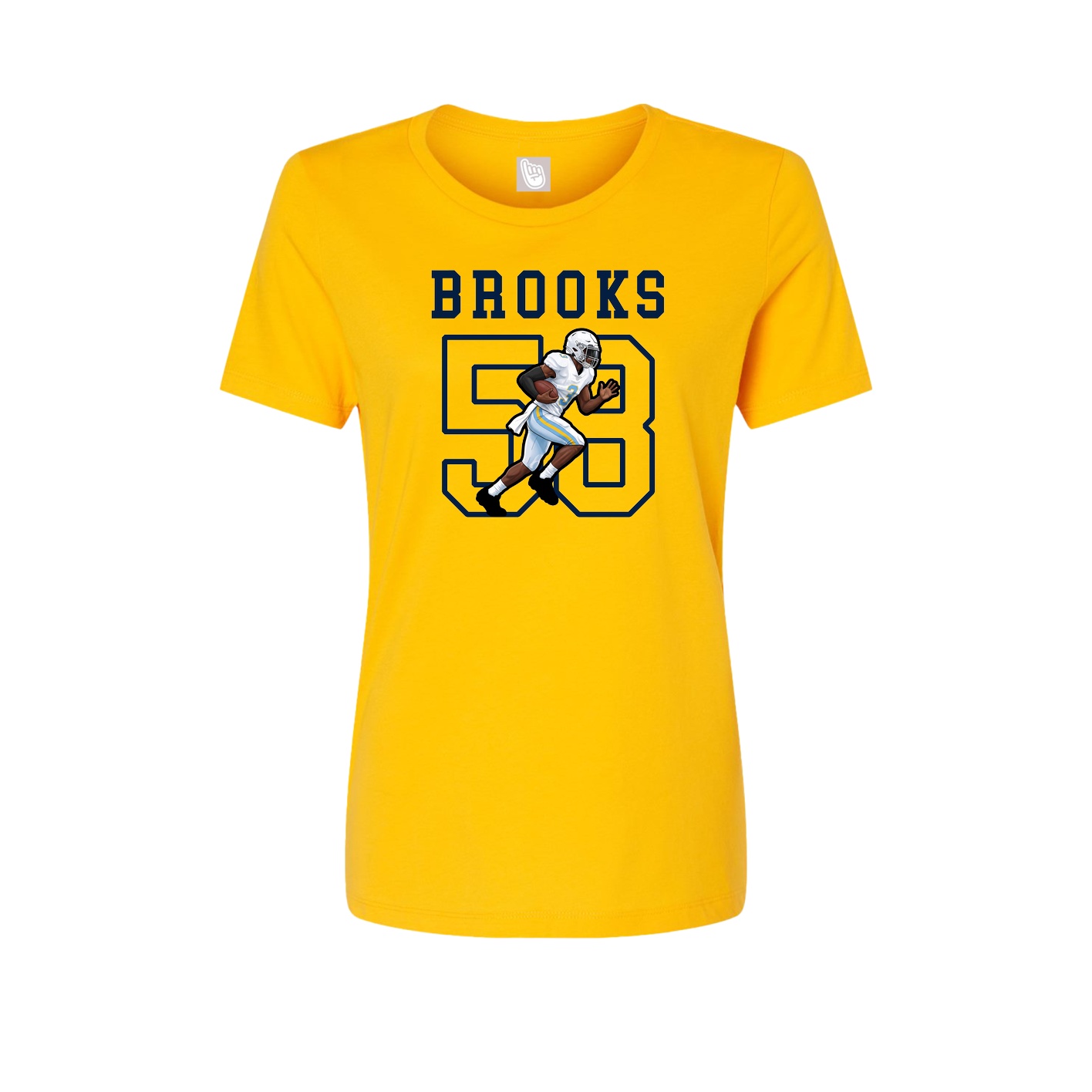 Fitted Women's Tee — Shirsey in Gold