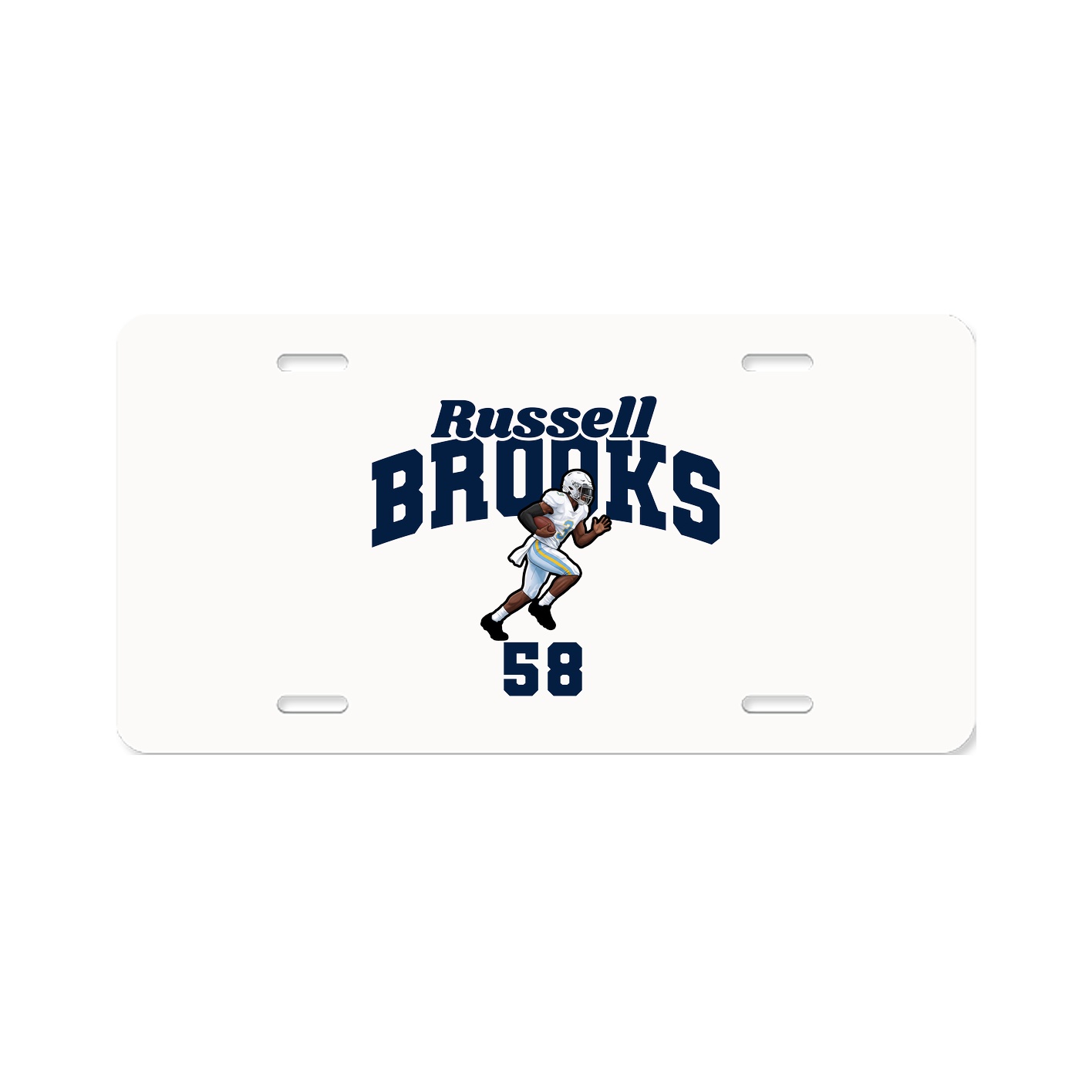 License Plate — Signature Arch in Classic