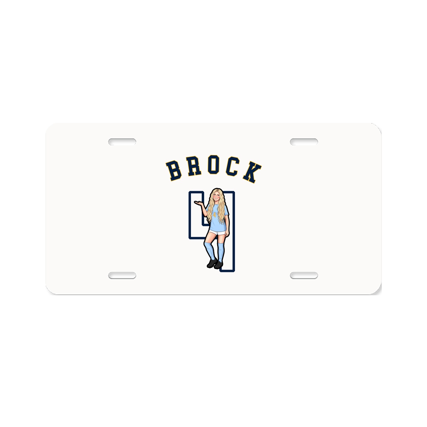 License Plate — Shirsey Arch in Classic