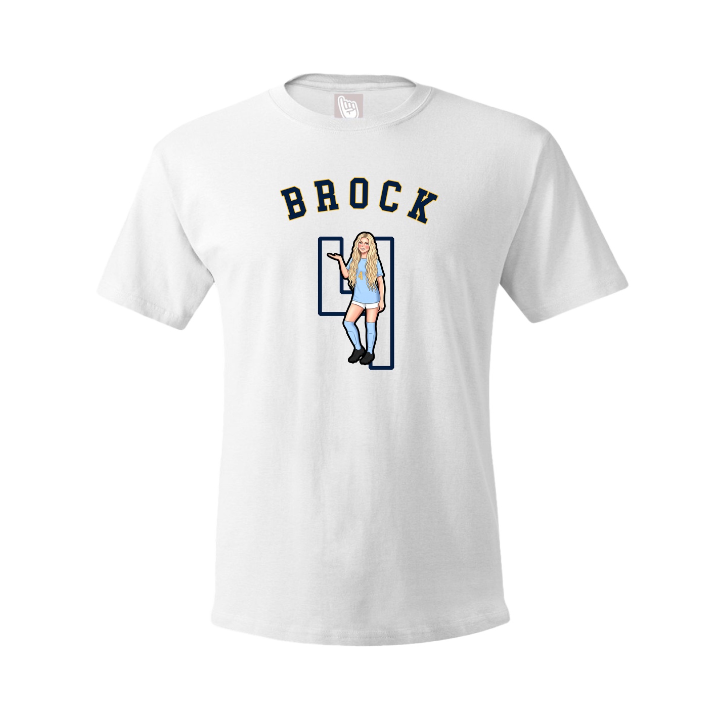 Youth Tee — Shirsey Arch in White