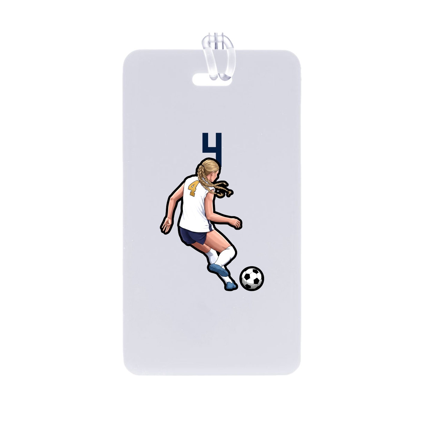 Bag Tag — Number Top in Classic