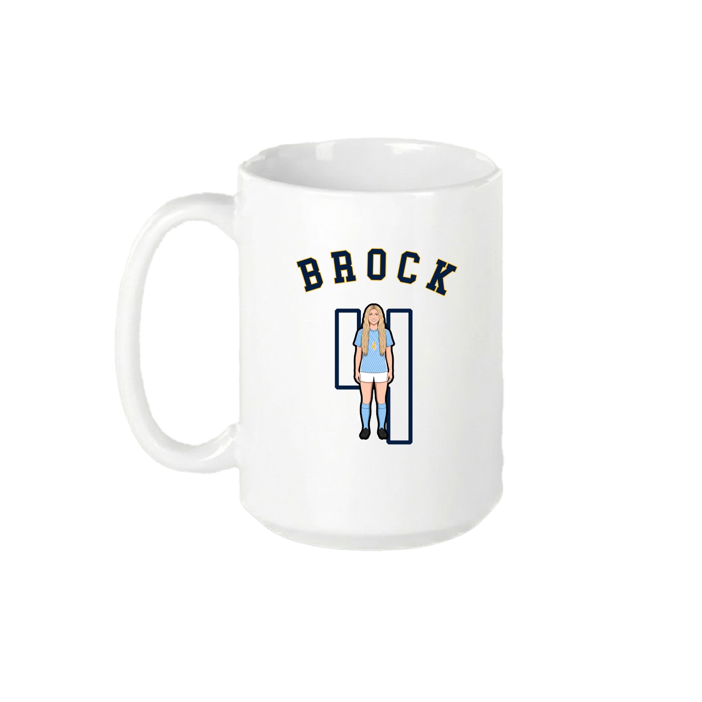 15oz Coffee Mug — Shirsey Arch in White