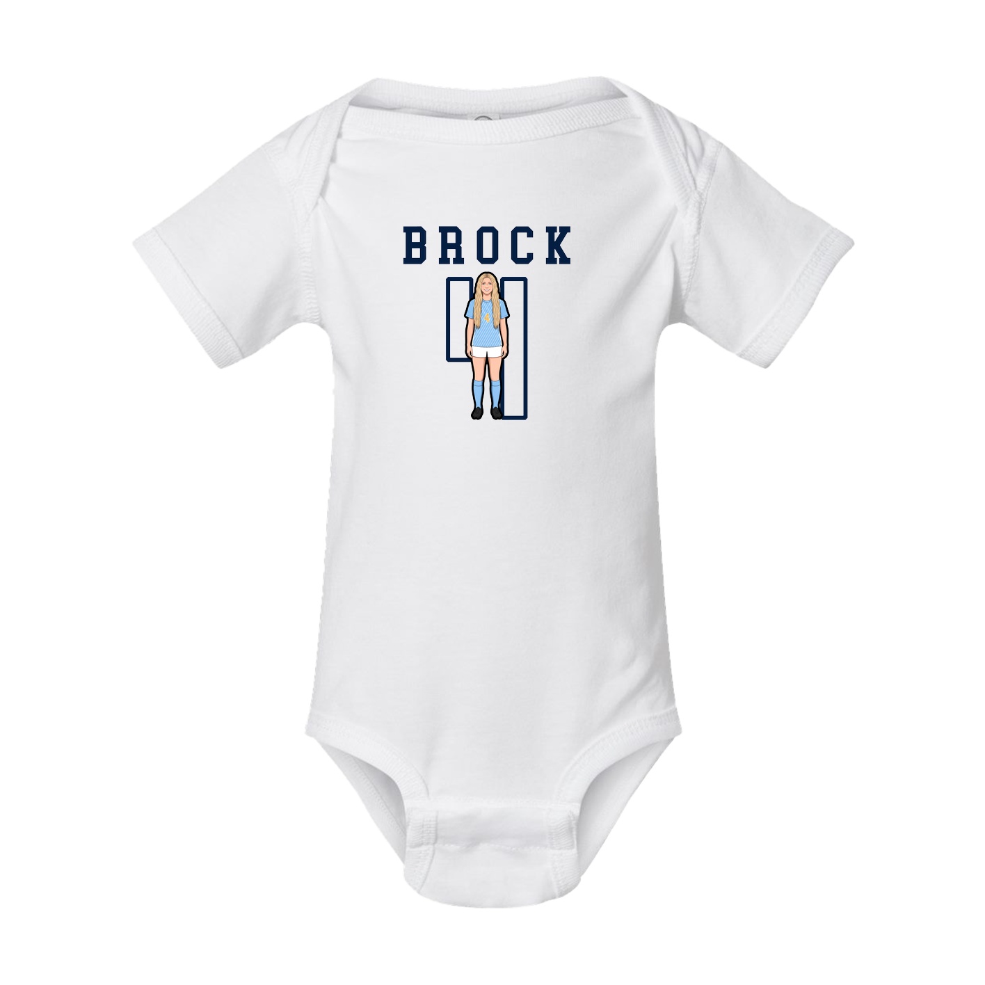 Baby Onesie — Shirsey in White