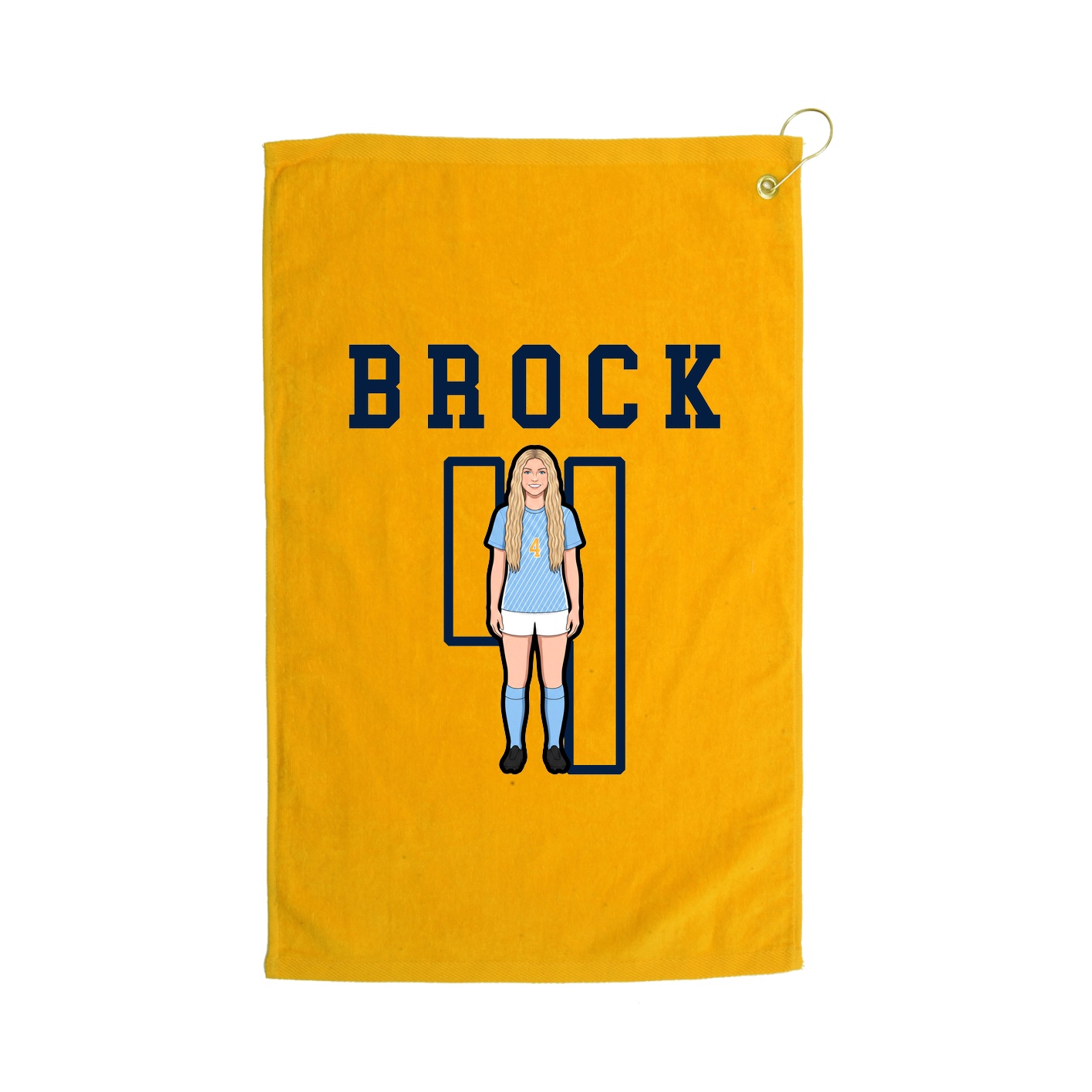 Golf Towel — Shirsey in Gold