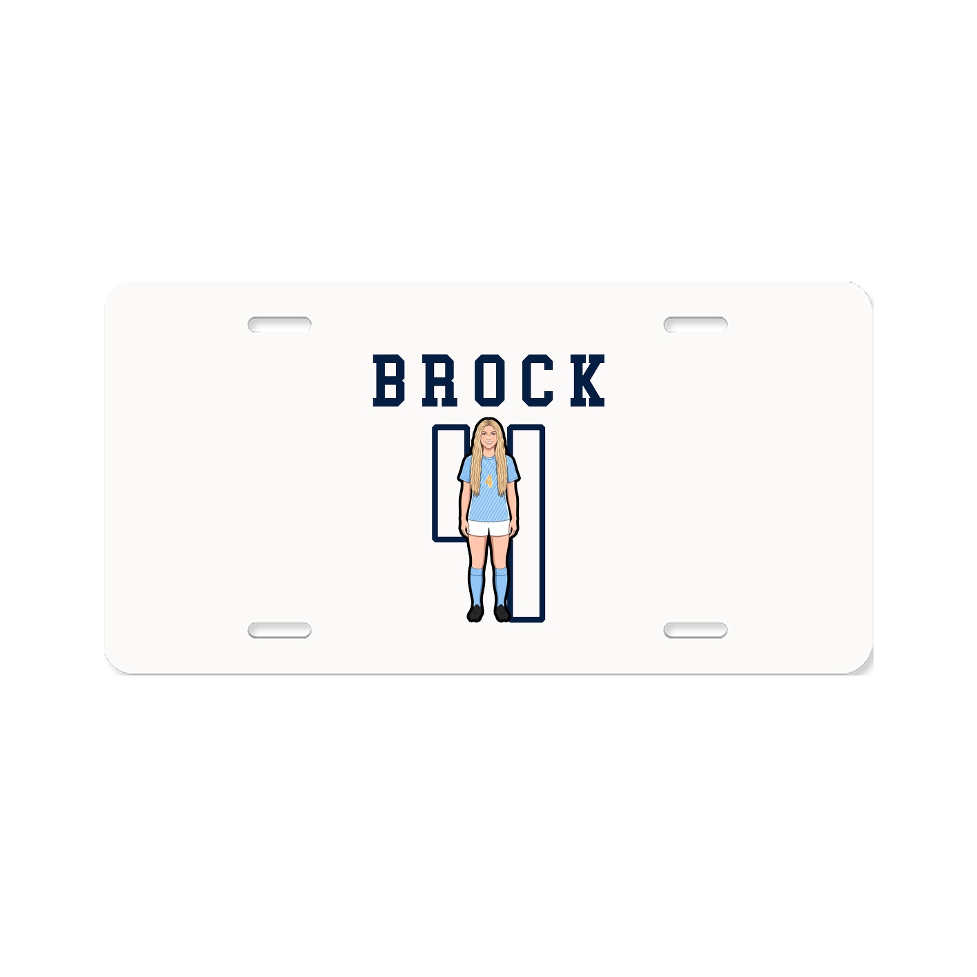 License Plate — Shirsey in Classic