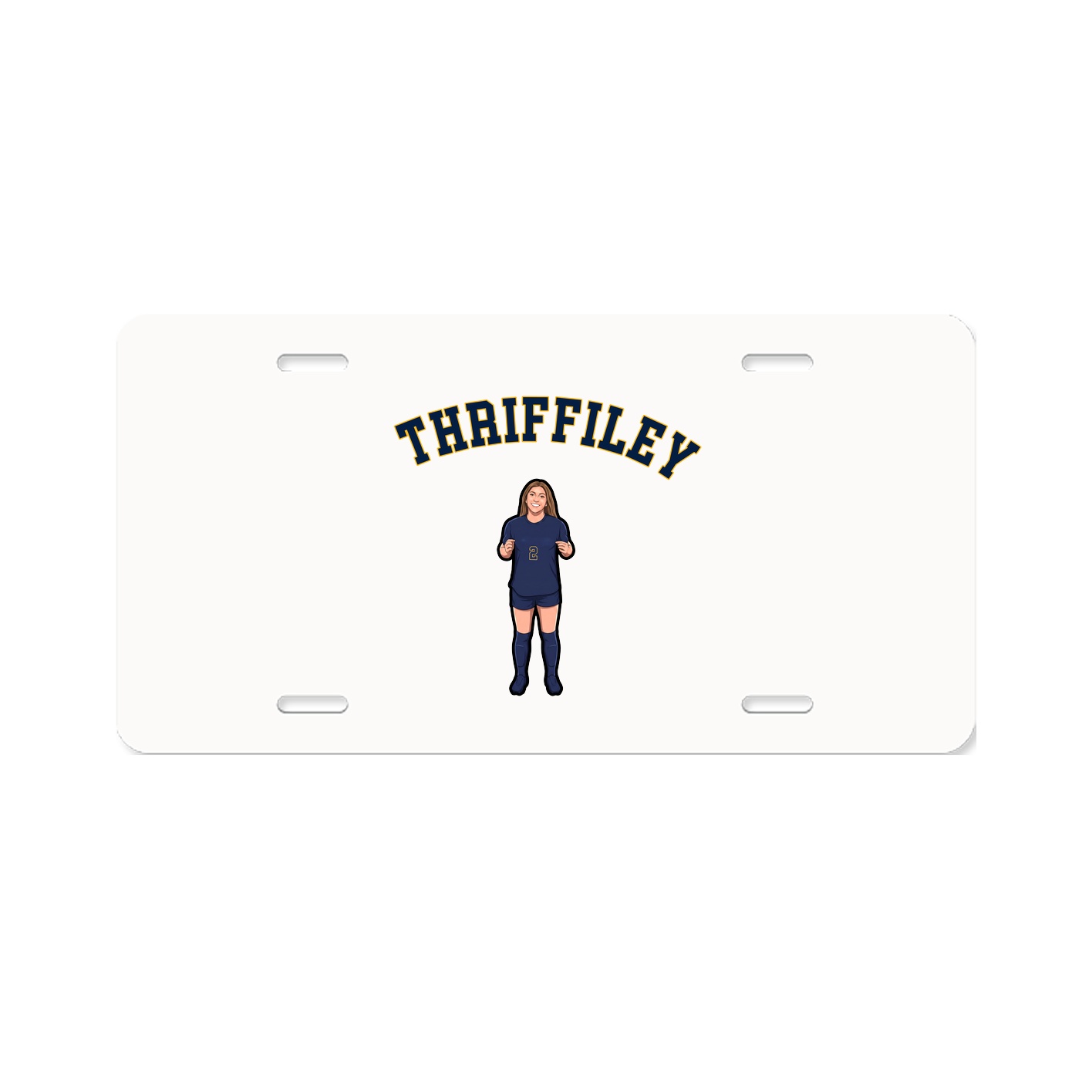 License Plate — Shirsey Arch in Classic