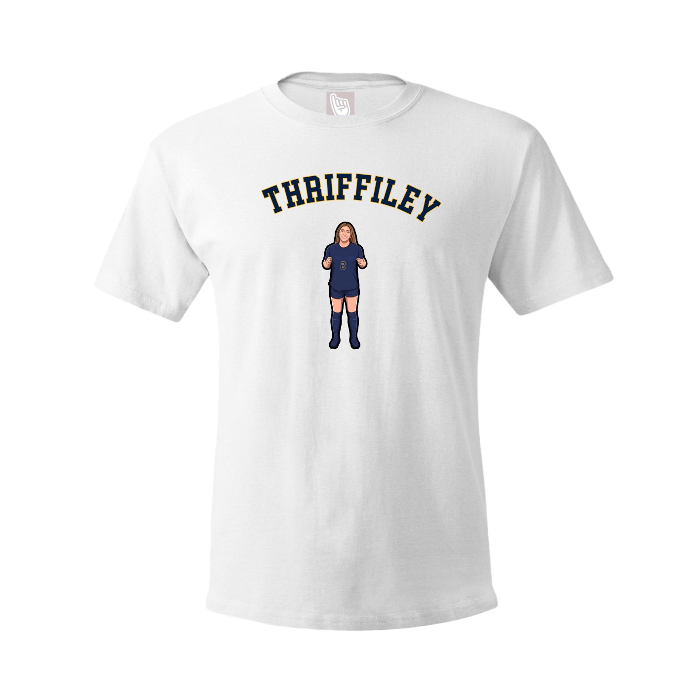 Tee — Shirsey Arch in White