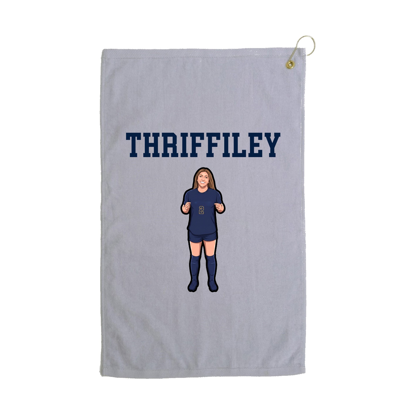 Golf Towel — Shirsey in Grey