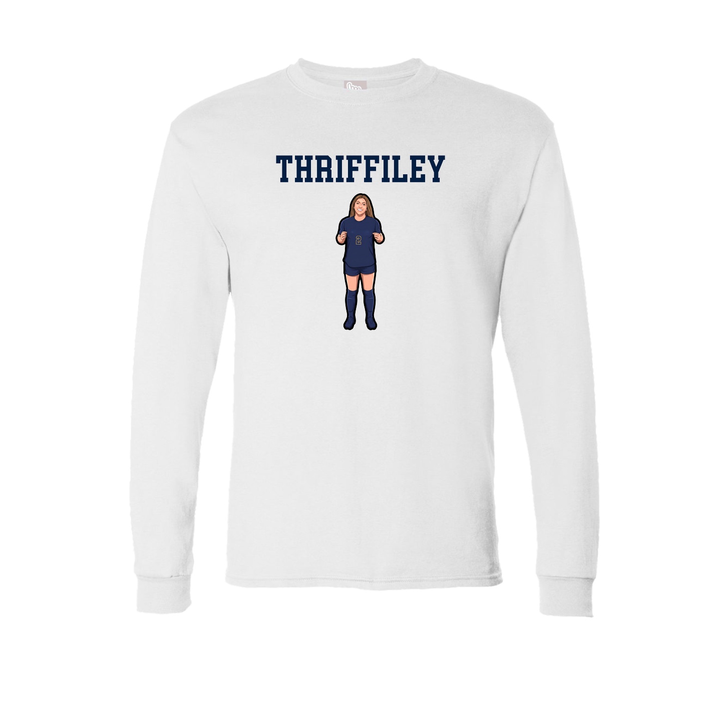 Long Sleeve Tee — Shirsey in White