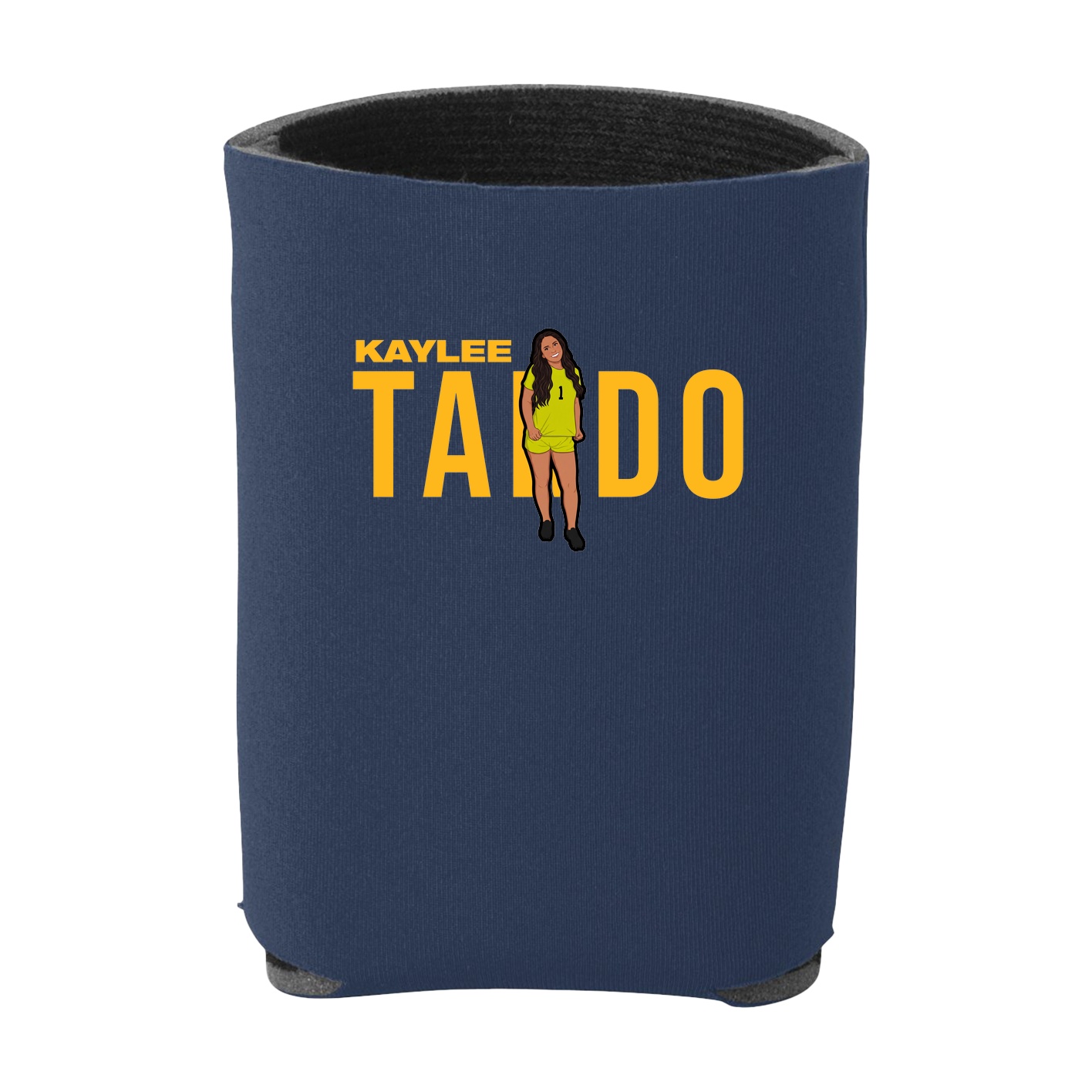 Can Holder — Player Name in Navy