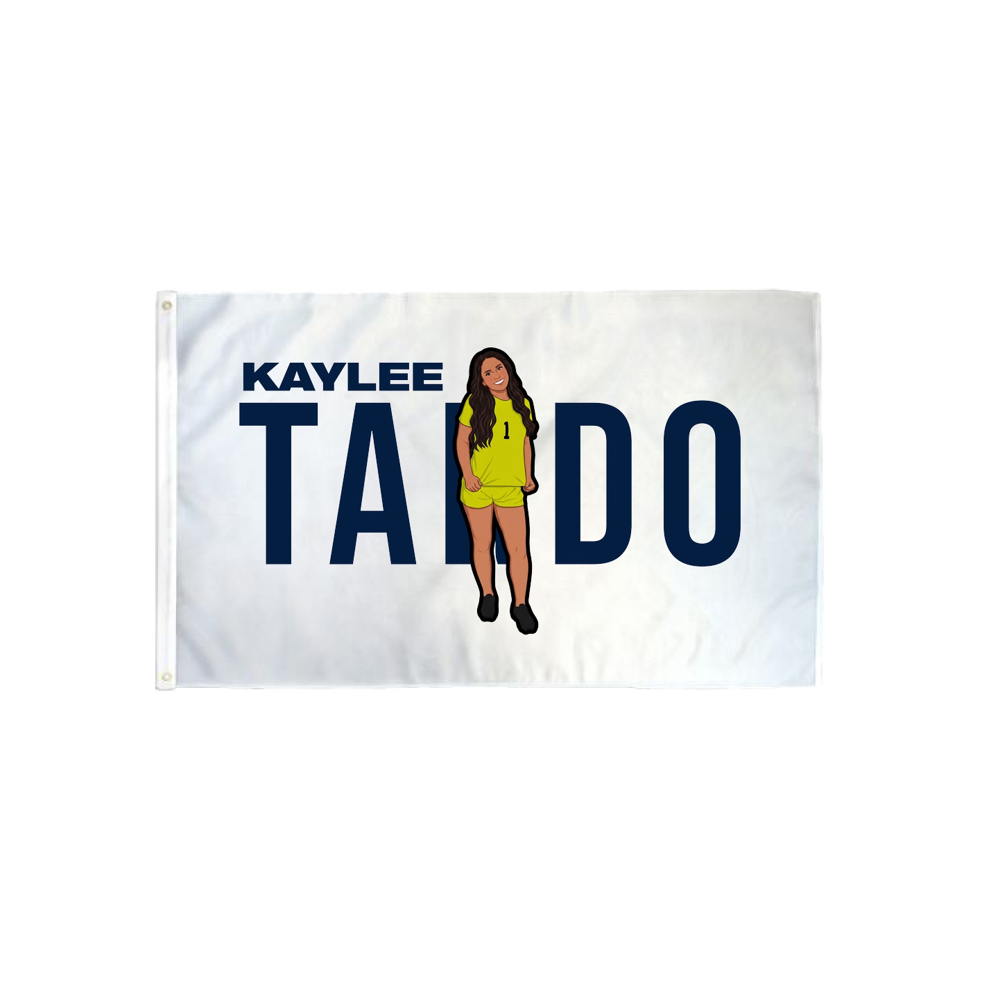 3x5 Flag — Player Name in Classic