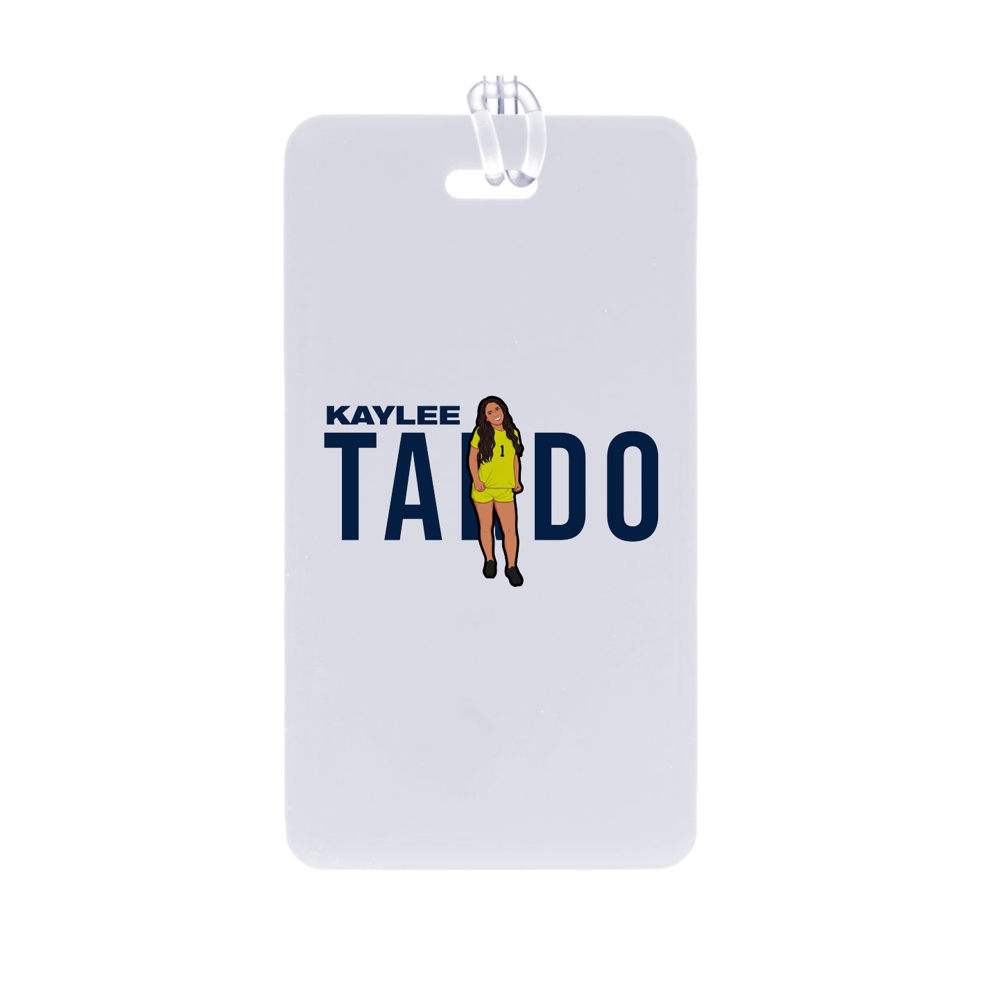 Bag Tag — Player Name in Classic
