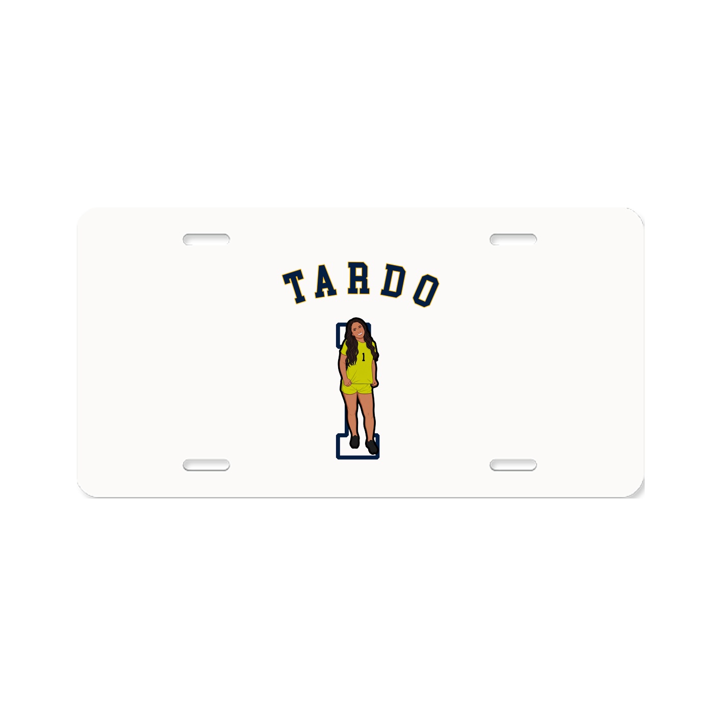 License Plate — Shirsey Arch in Classic