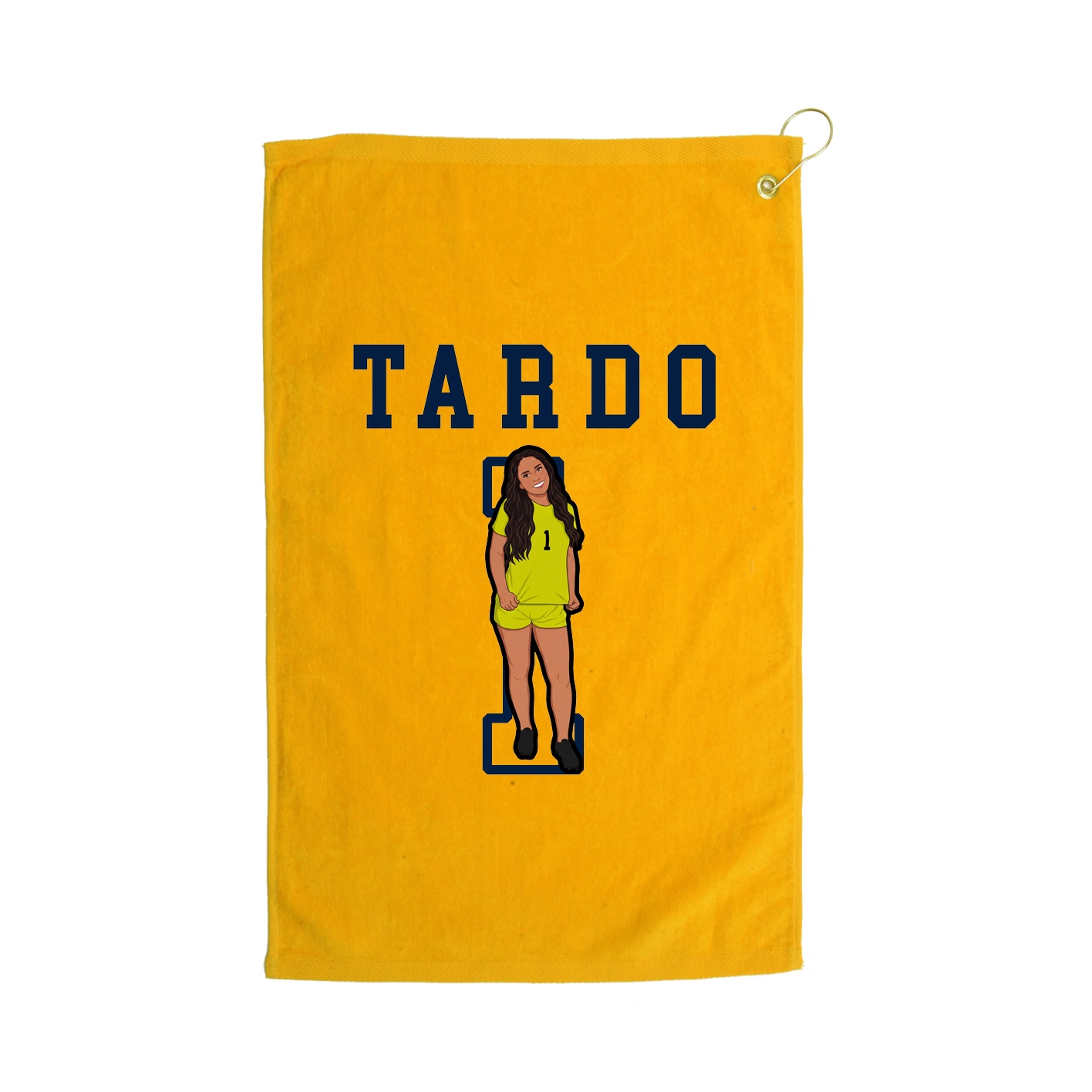 Golf Towel — Shirsey in Gold