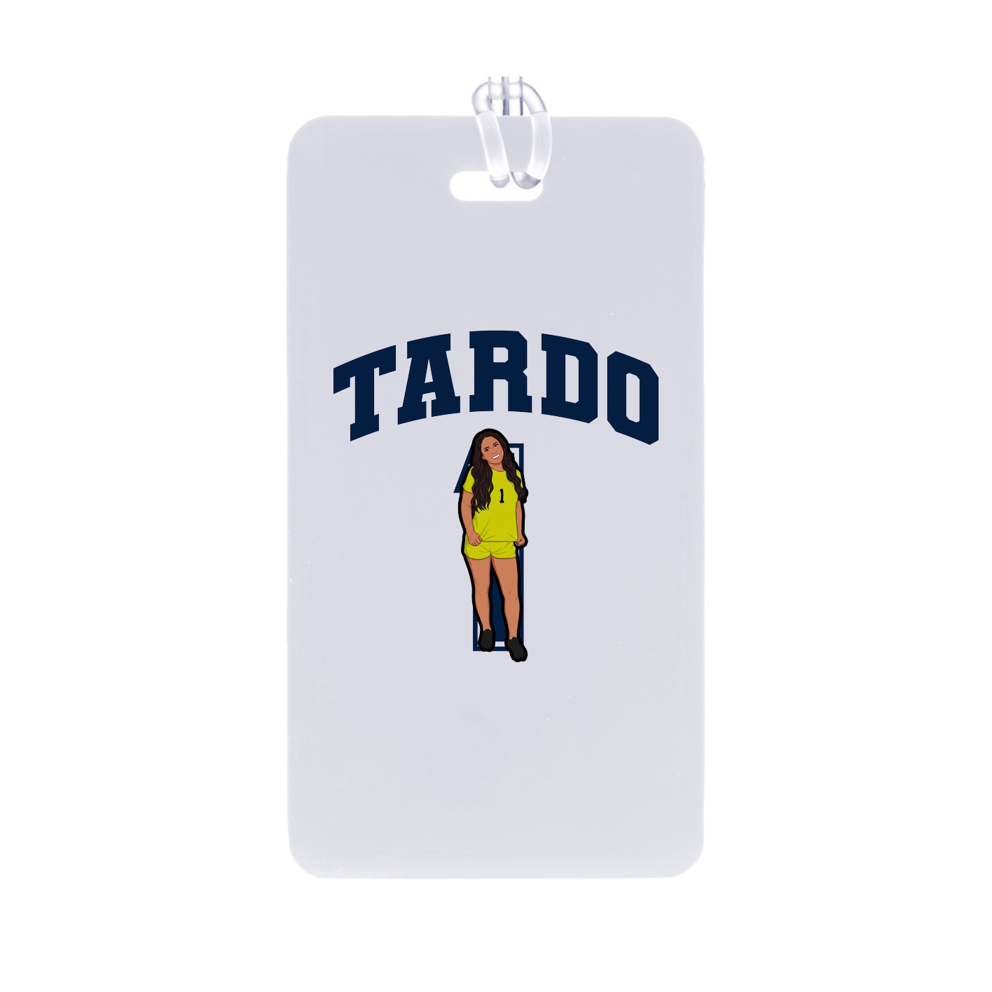Bag Tag — Number in Classic