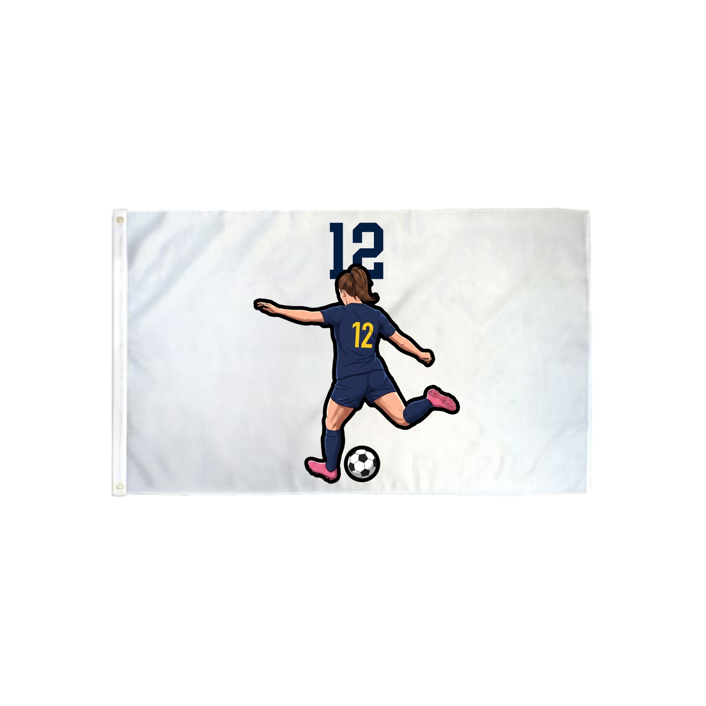 3x5 Flag — Number Top in Classic
