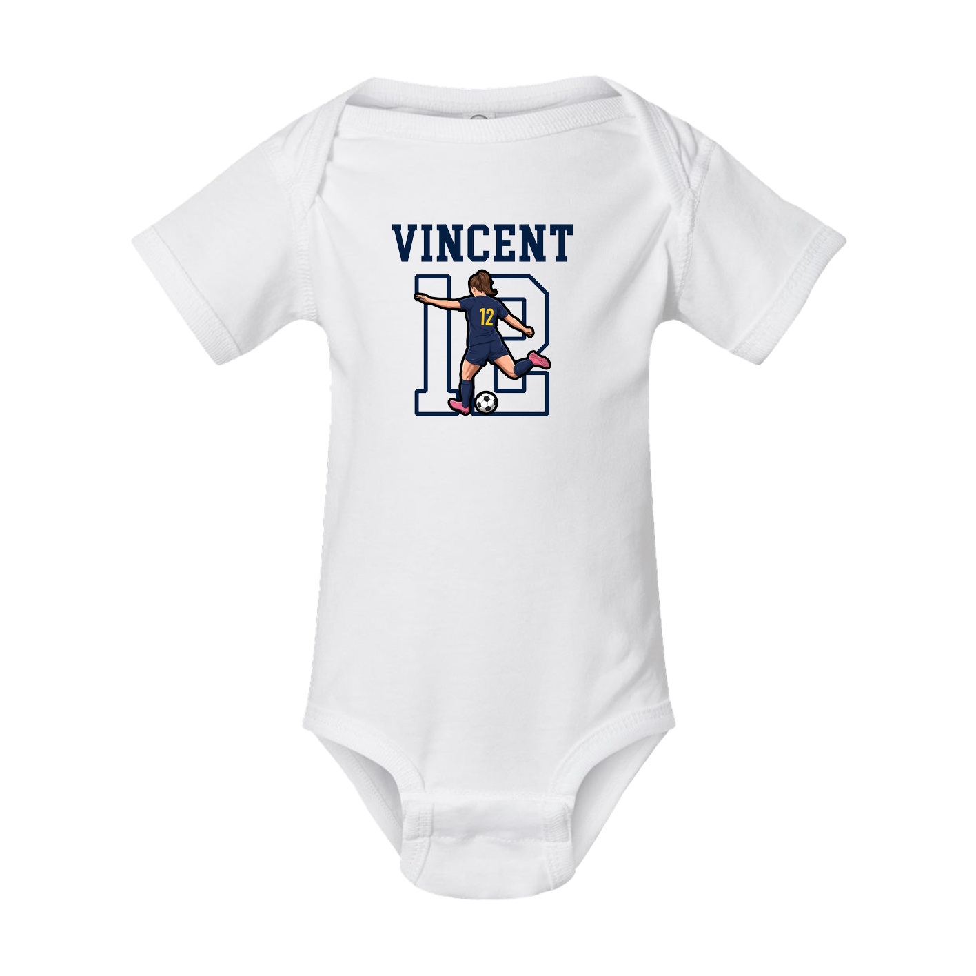 Baby Onesie — Shirsey in White