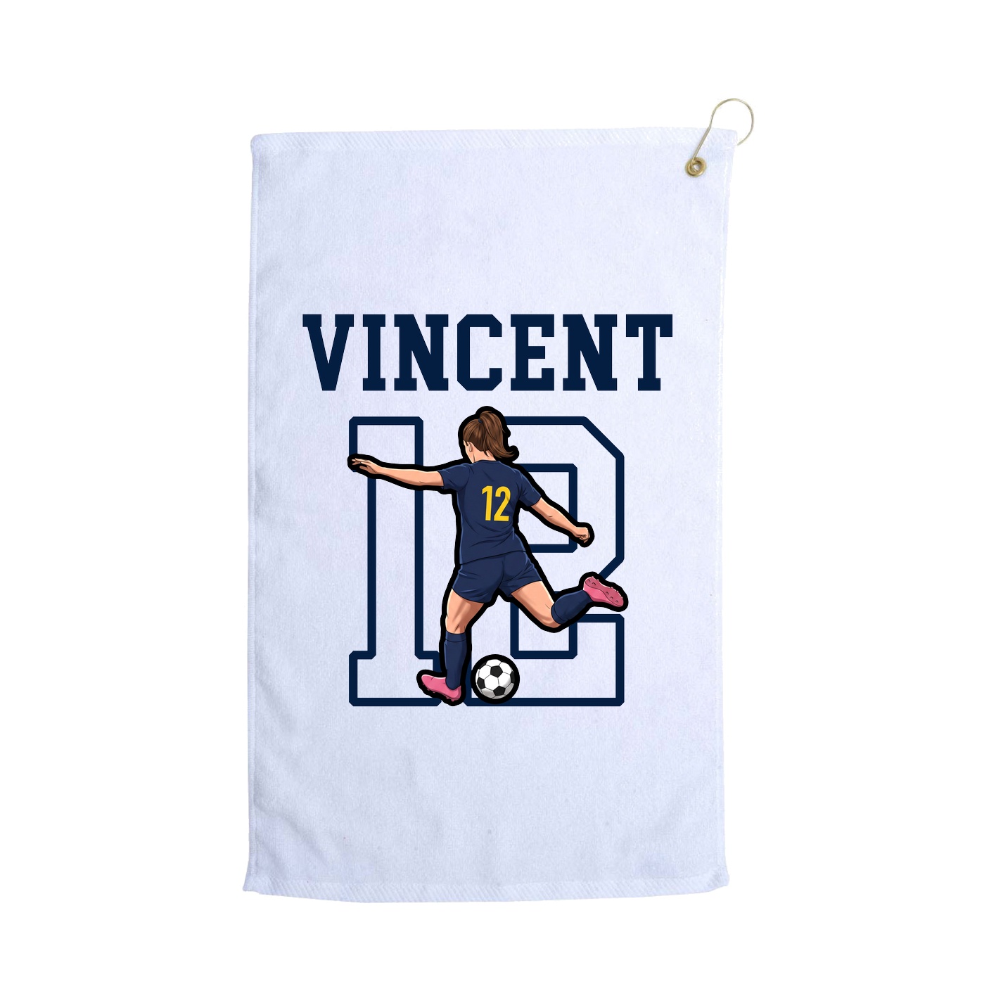 Golf Towel — Shirsey in White