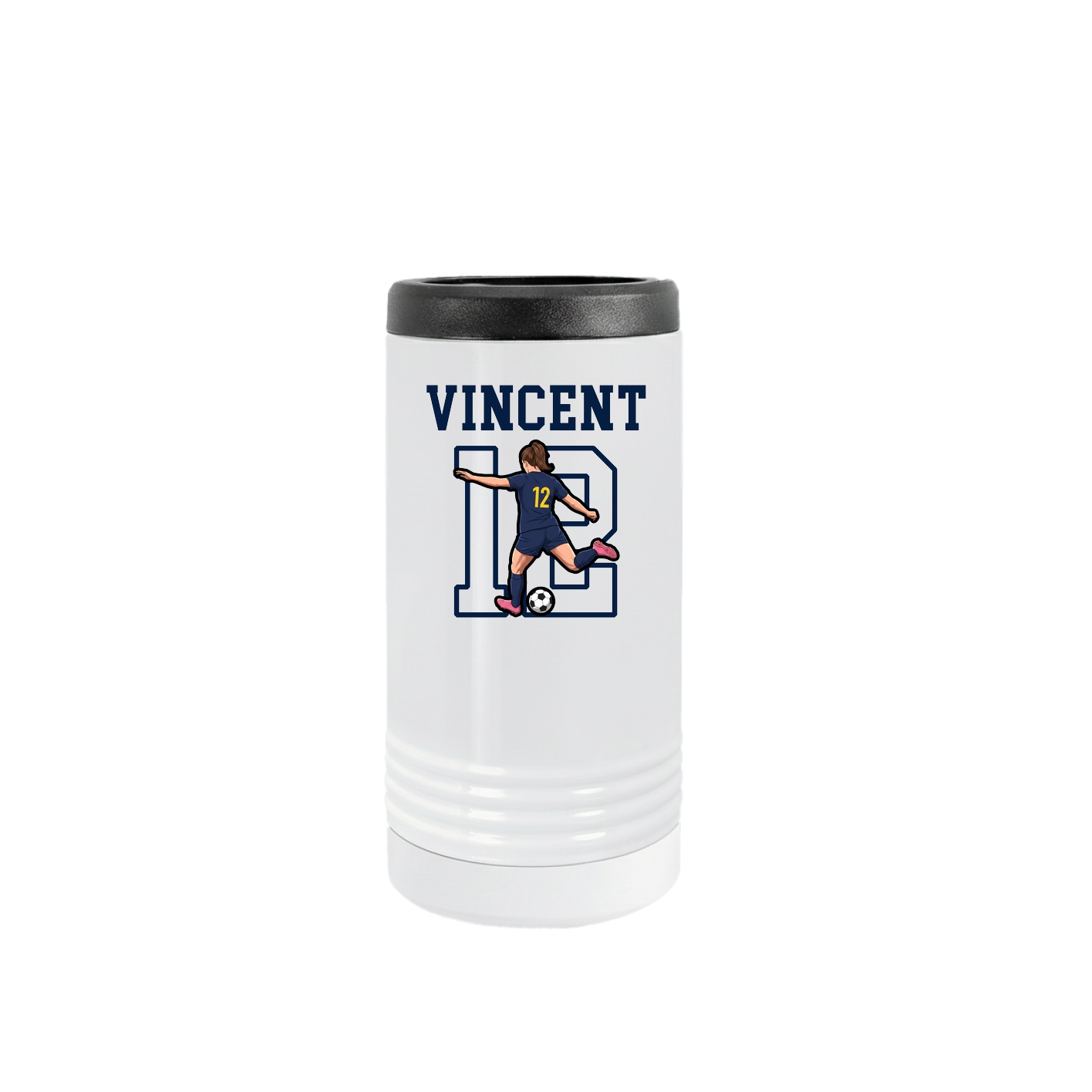 Slim Beverage Holder — Shirsey in White