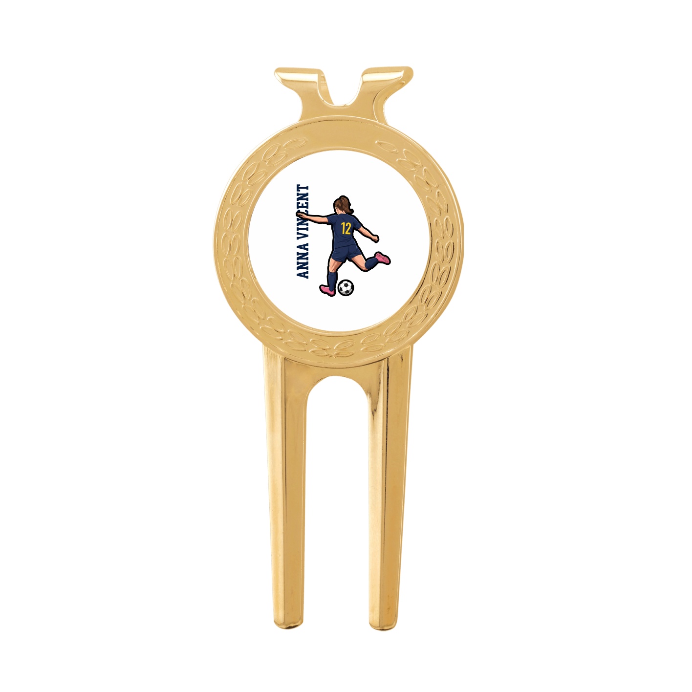Divot Tool with Ball Marker — Name Vertical in Classic