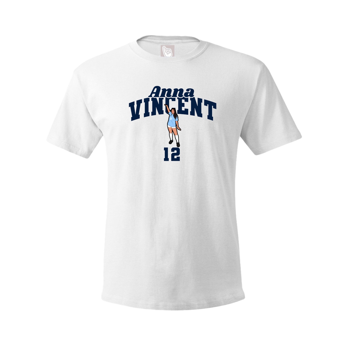 Tee — Signature Arch in White
