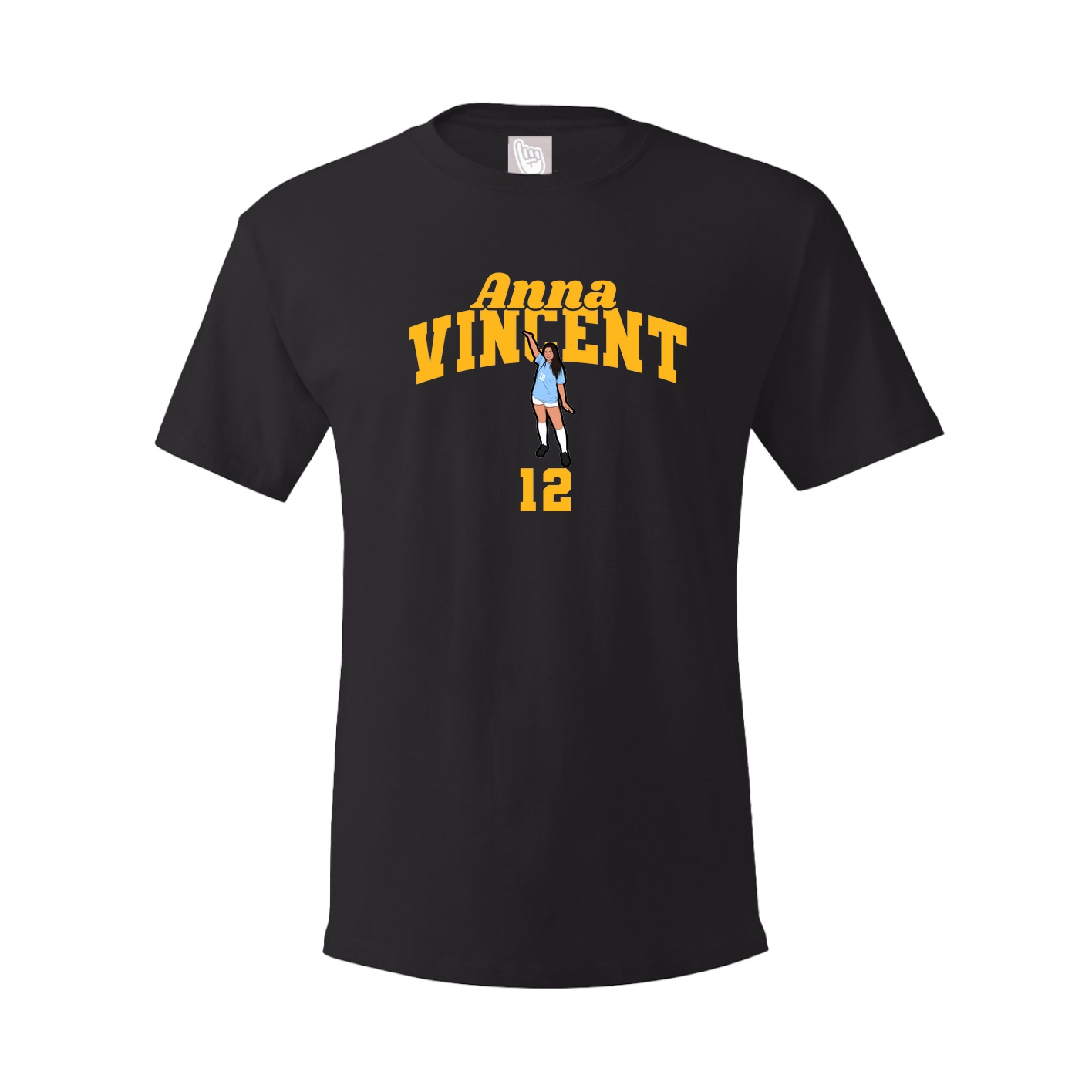 Youth Tee — Signature Arch in Black