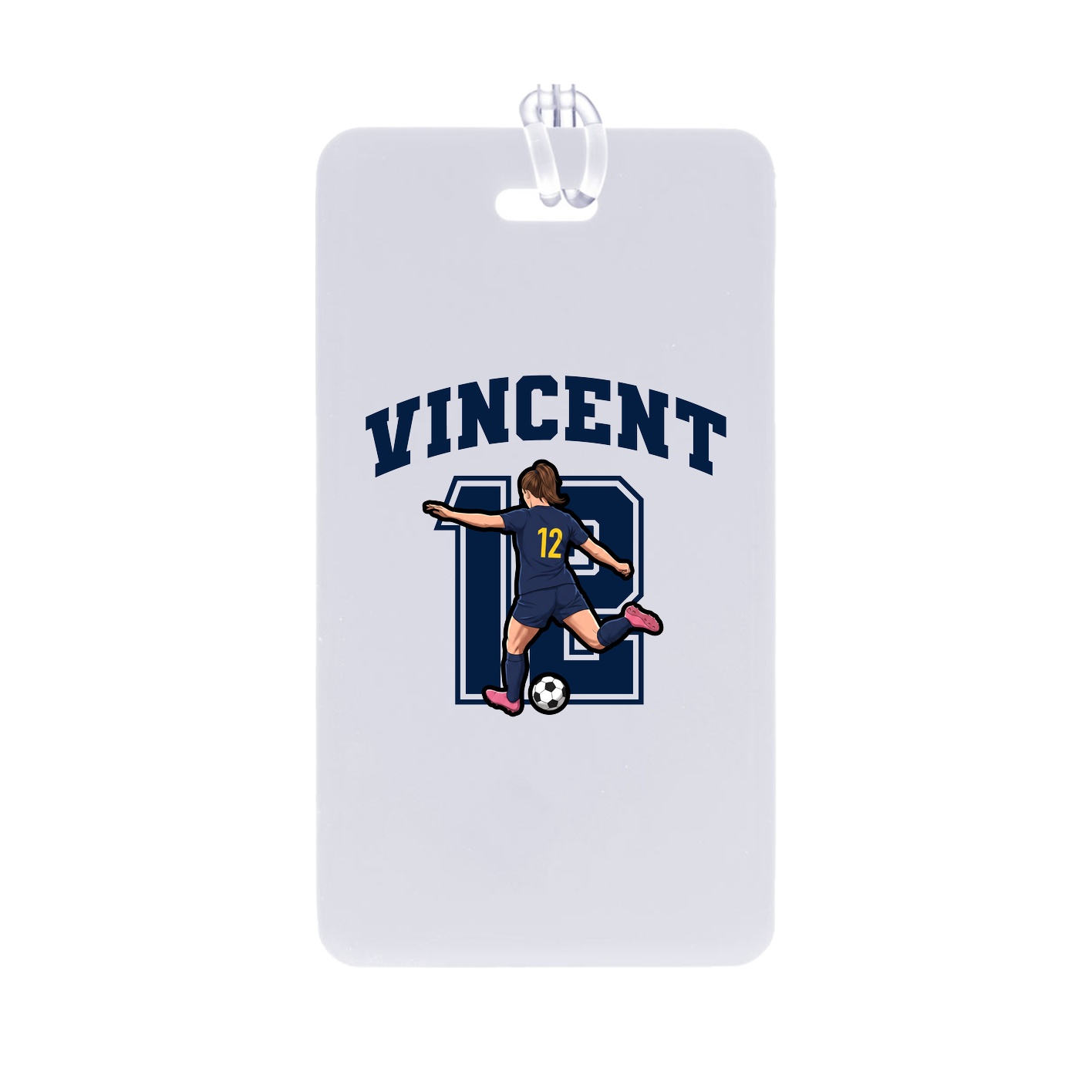 Bag Tag — Number in Classic