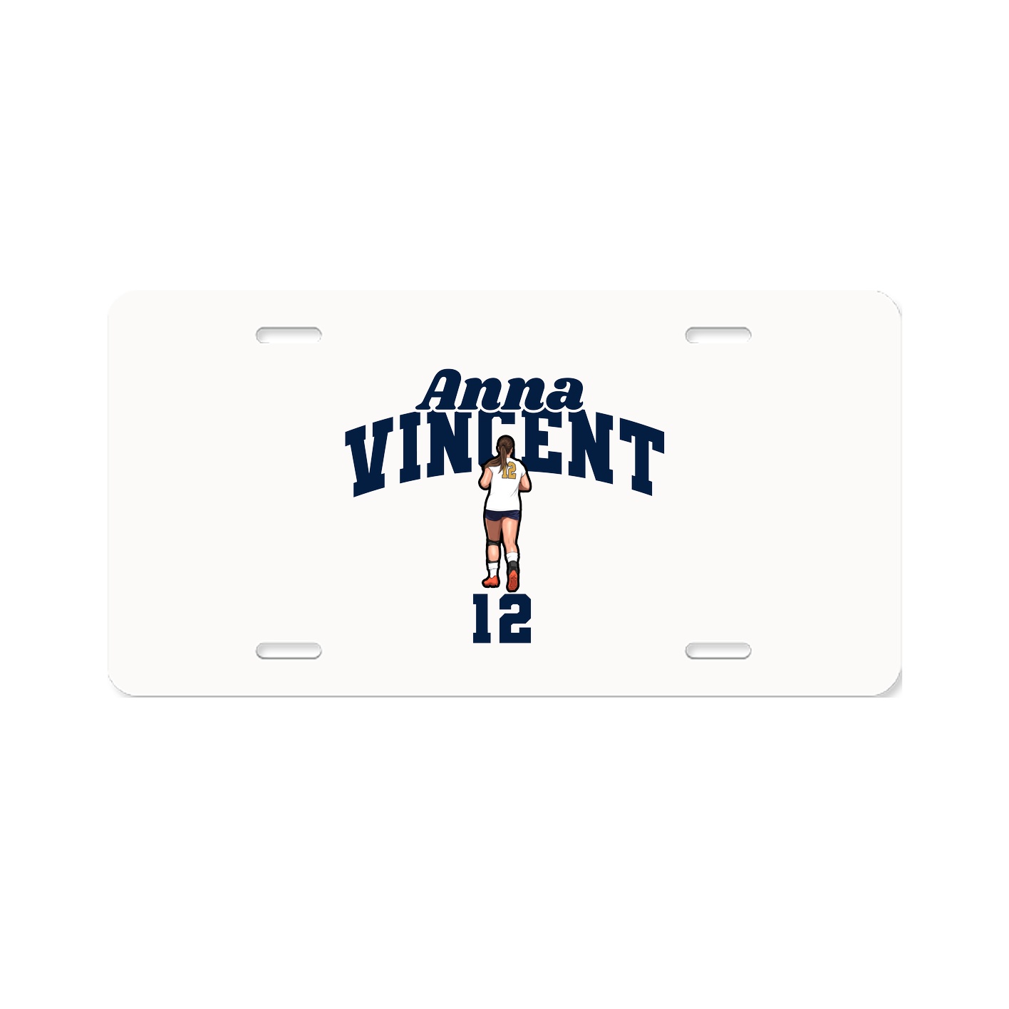 License Plate — Signature Arch in Classic