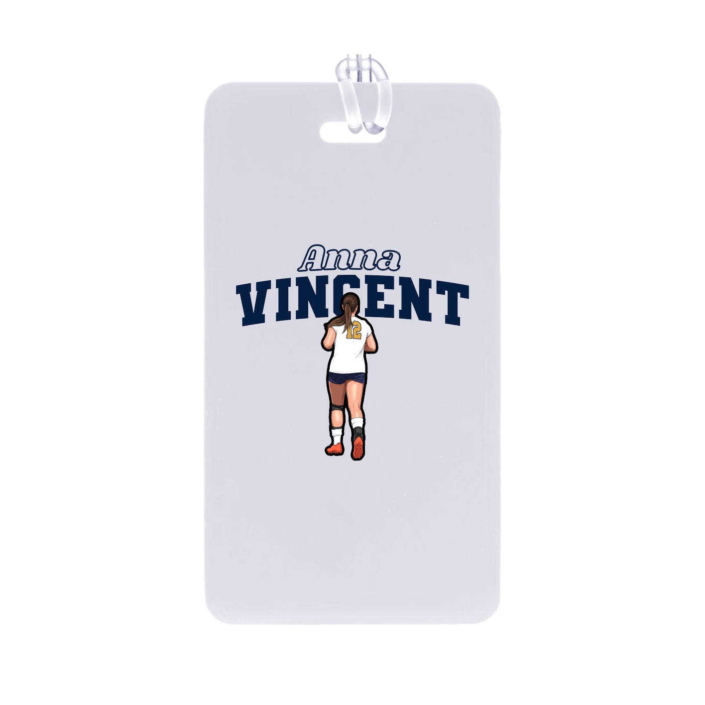 Bag Tag — Name Arch in Classic